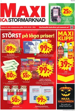 ICA Maxi ICA Maxi erbjudanden