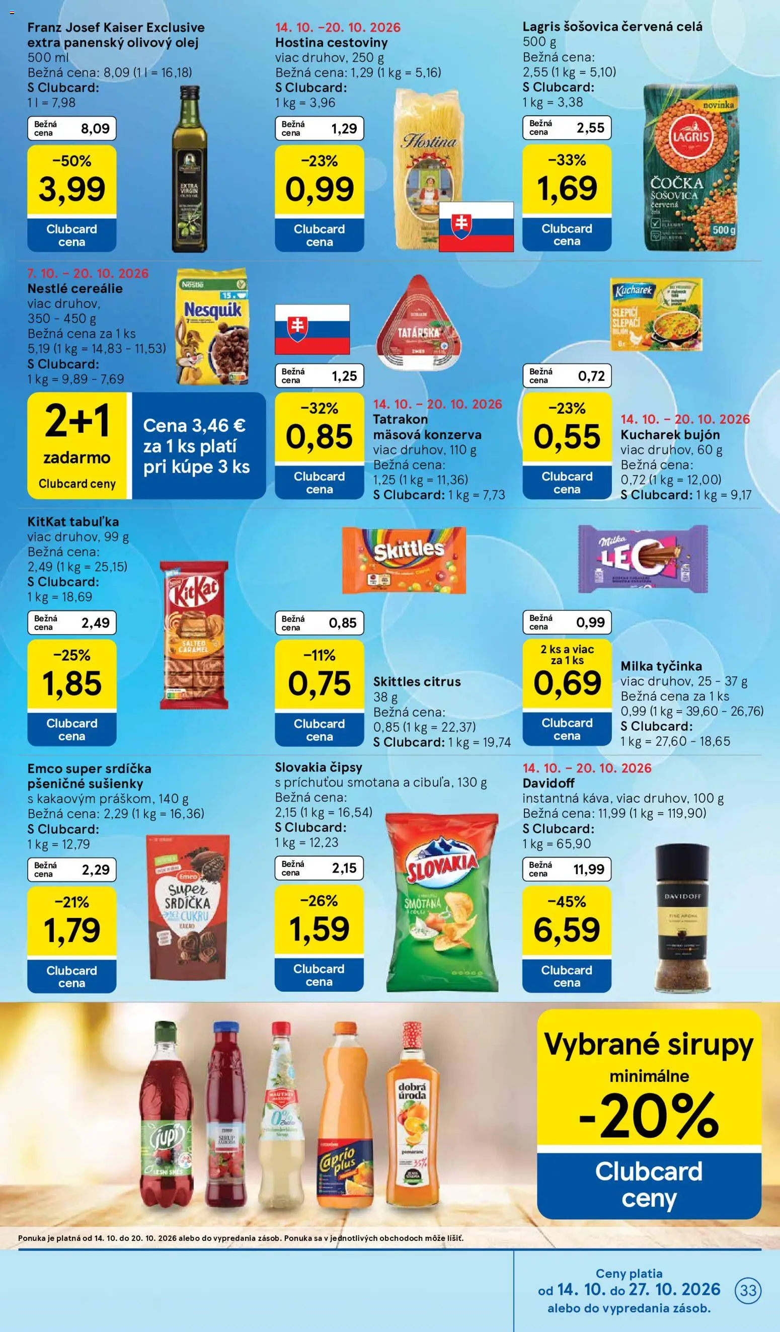 Tesco Hypermarket - leták Leták in Slovensko