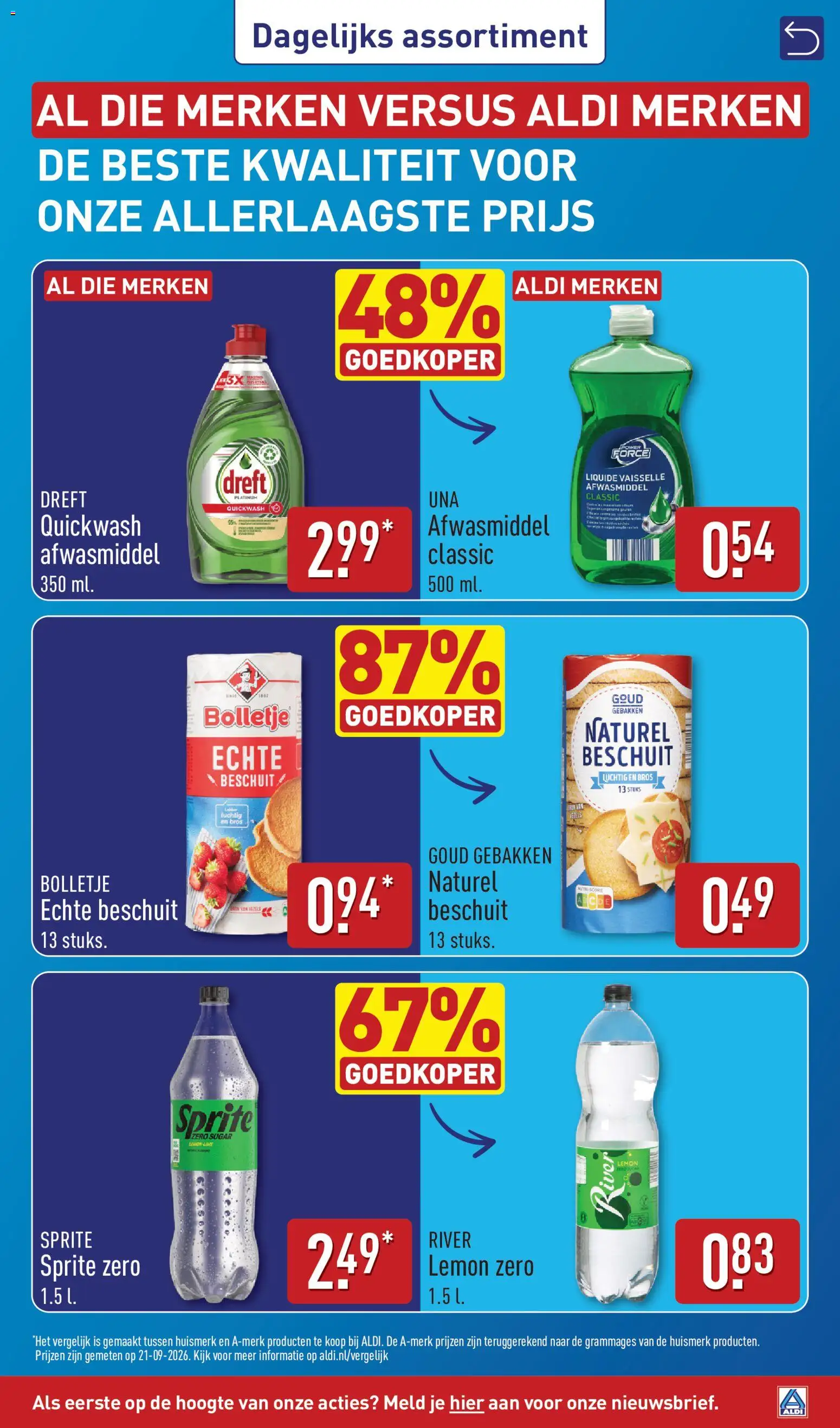 Aldi folder week 42 Folder in Nederland