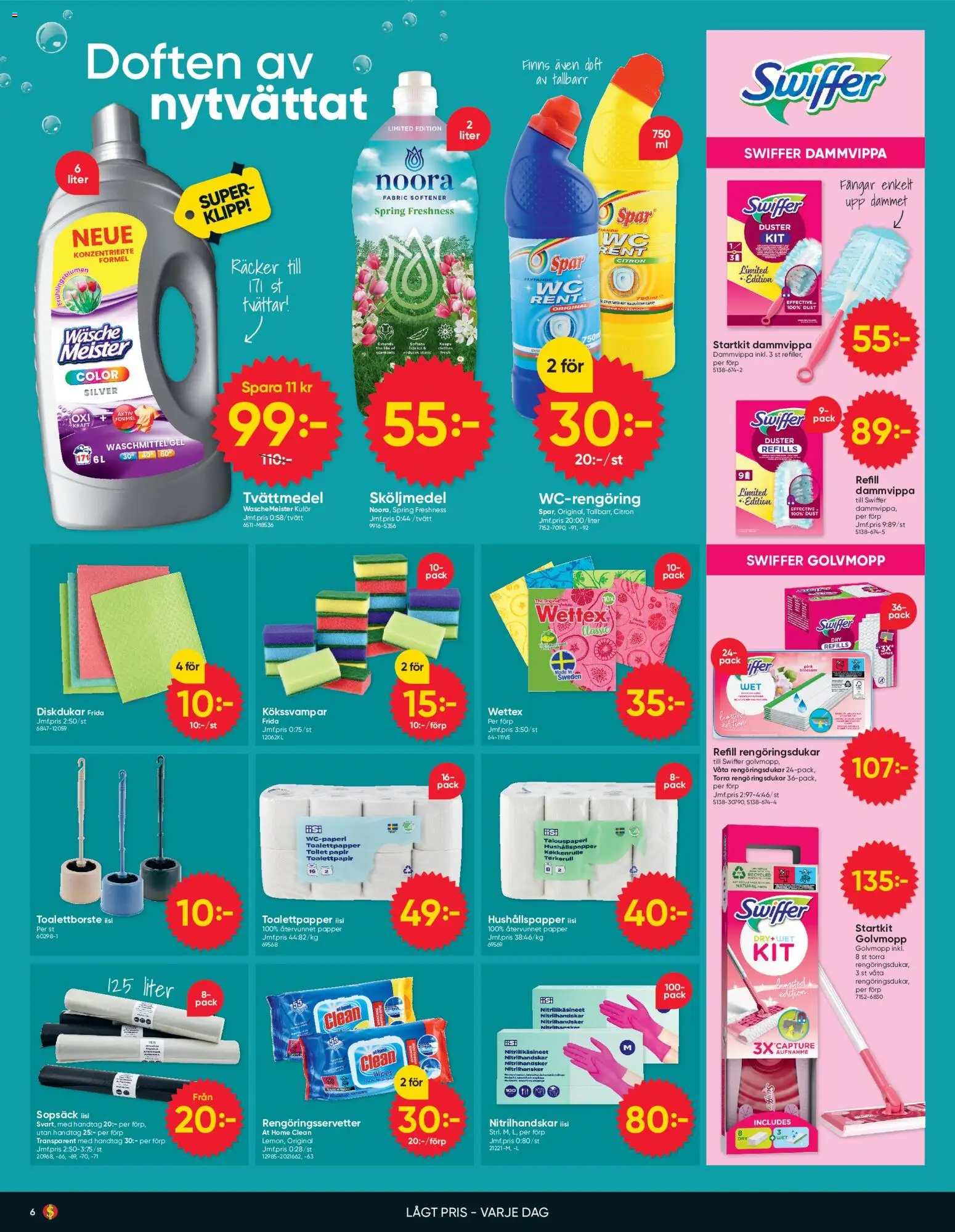Dollar Store erbjudanden Reklamblad in Sverige