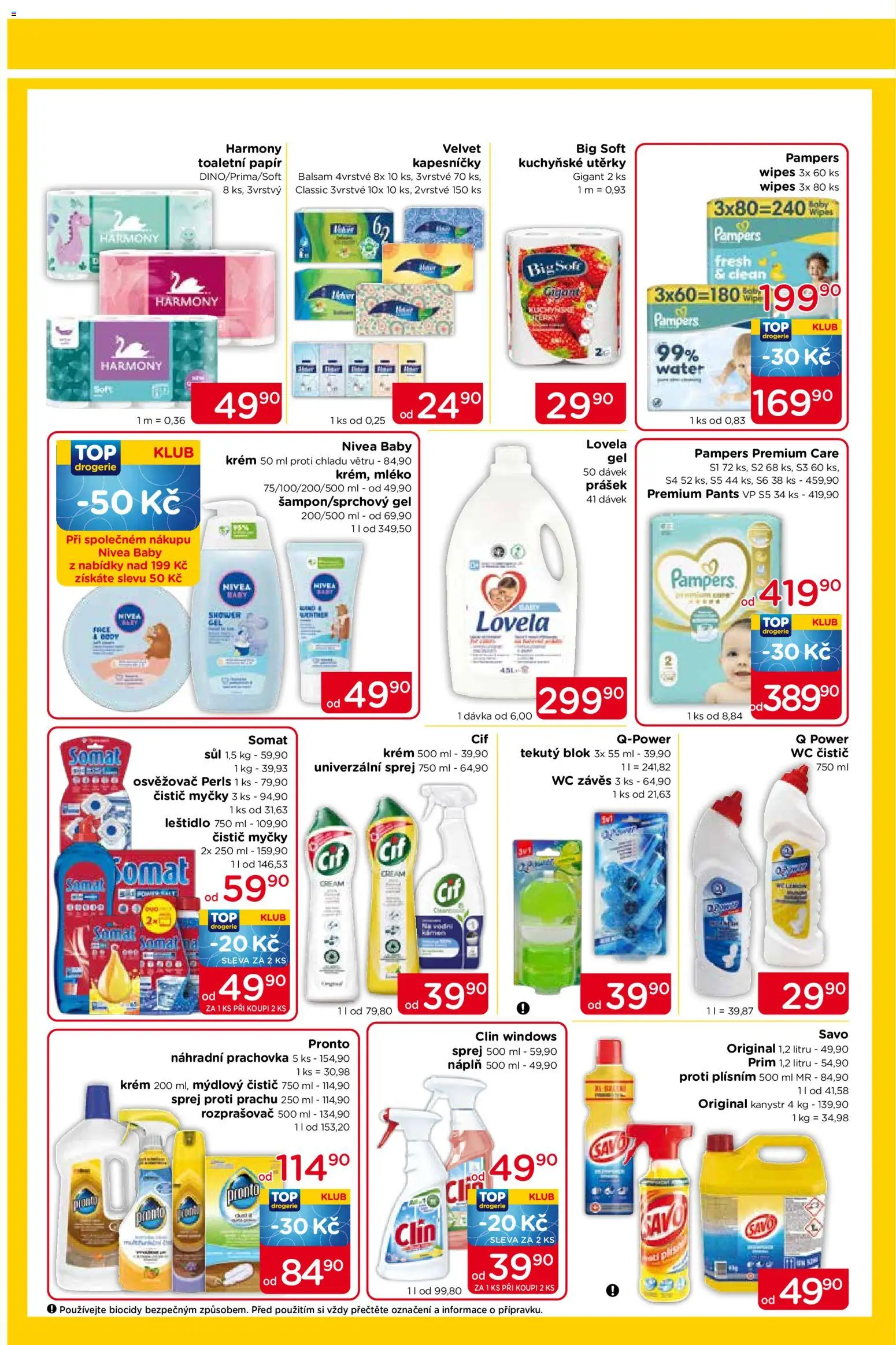 Top drogerie leták Leták in Česko