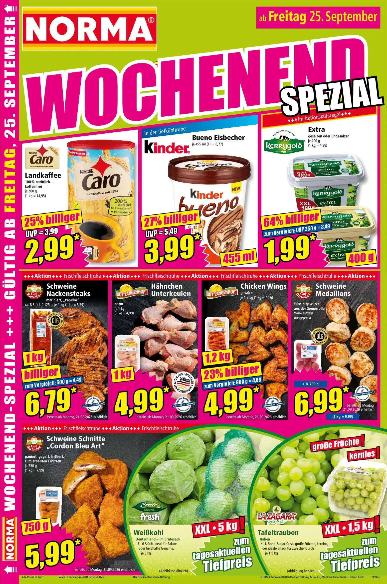 Norma Prospekt Prospekt in Deutschland