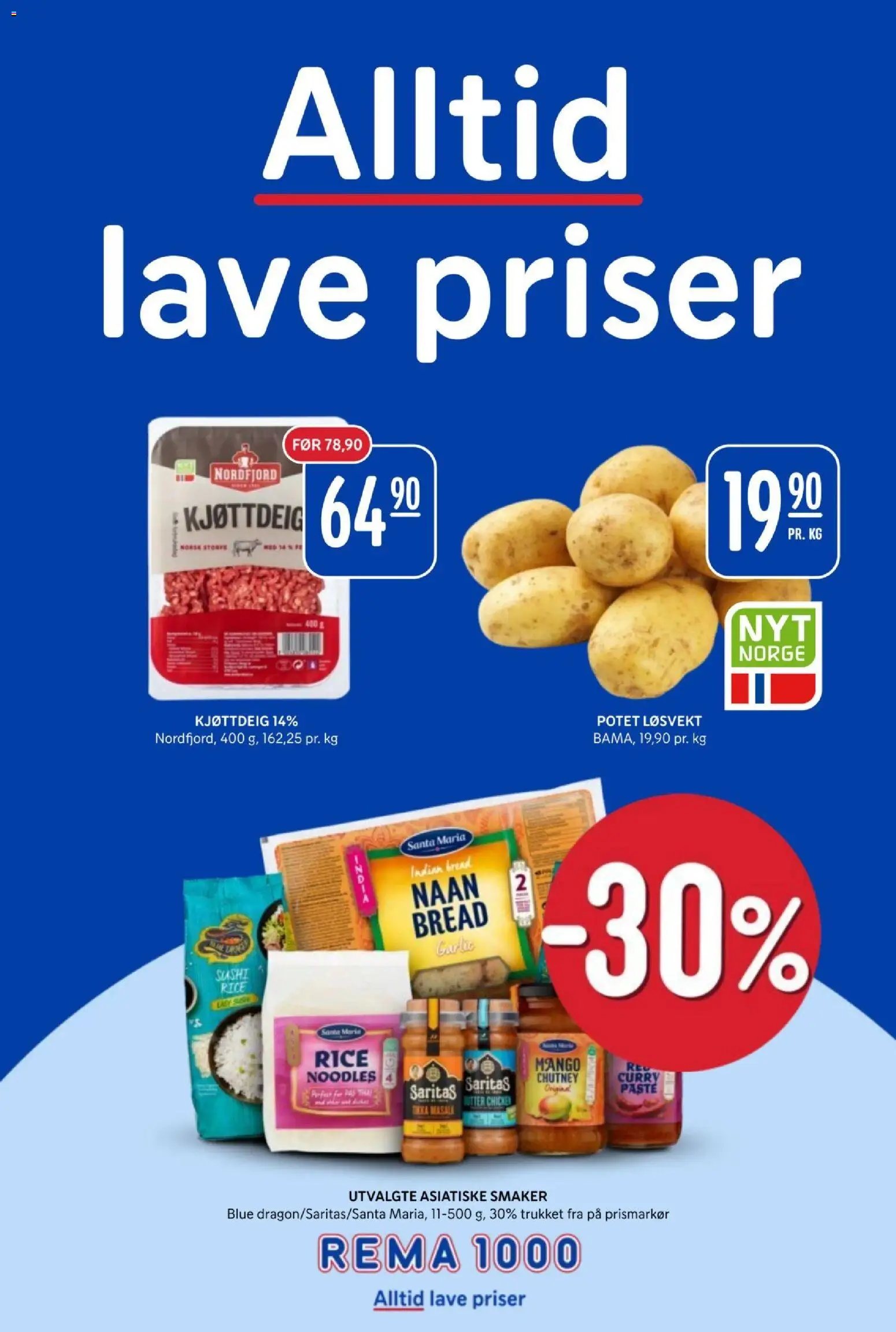 Rema 1000 kundeavis Kundeavis in Norge