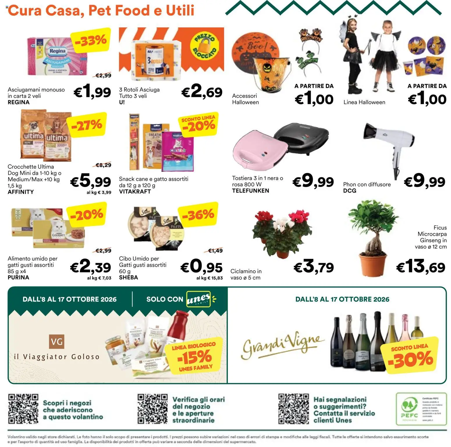 Unes volantino Volantino in Italy