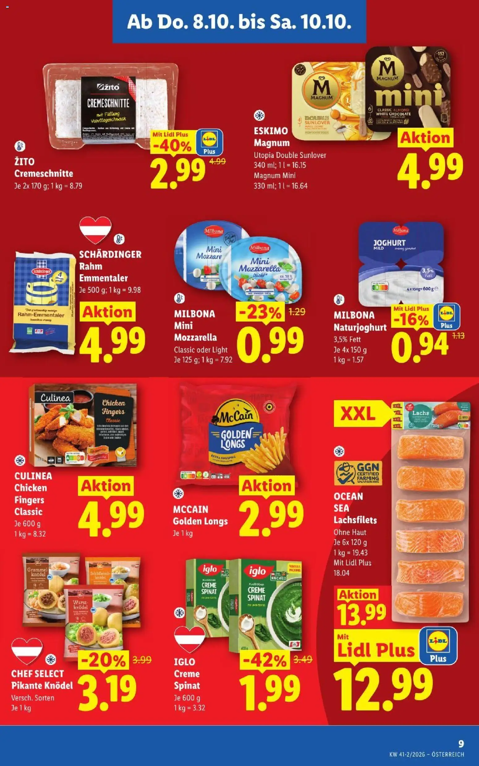 Lidl Flugblatt Flugblatt in Österreich