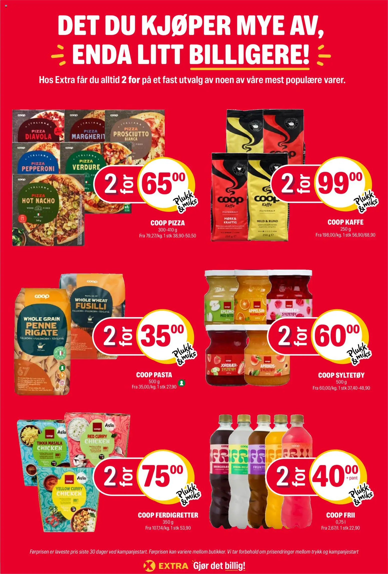 Coop Extra kundeavis Kundeavis in Norge