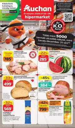 Auchan Auchan akciós újság