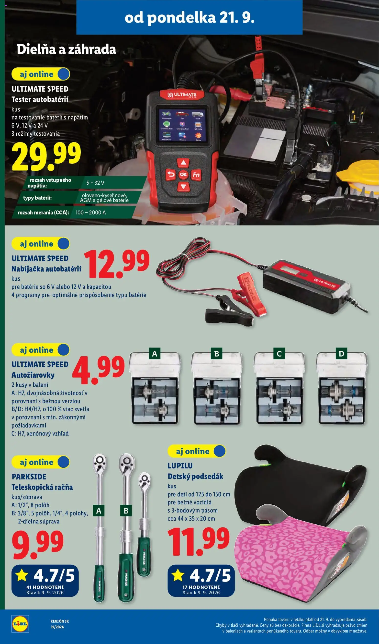 Lidl leták Leták in Slovensko
