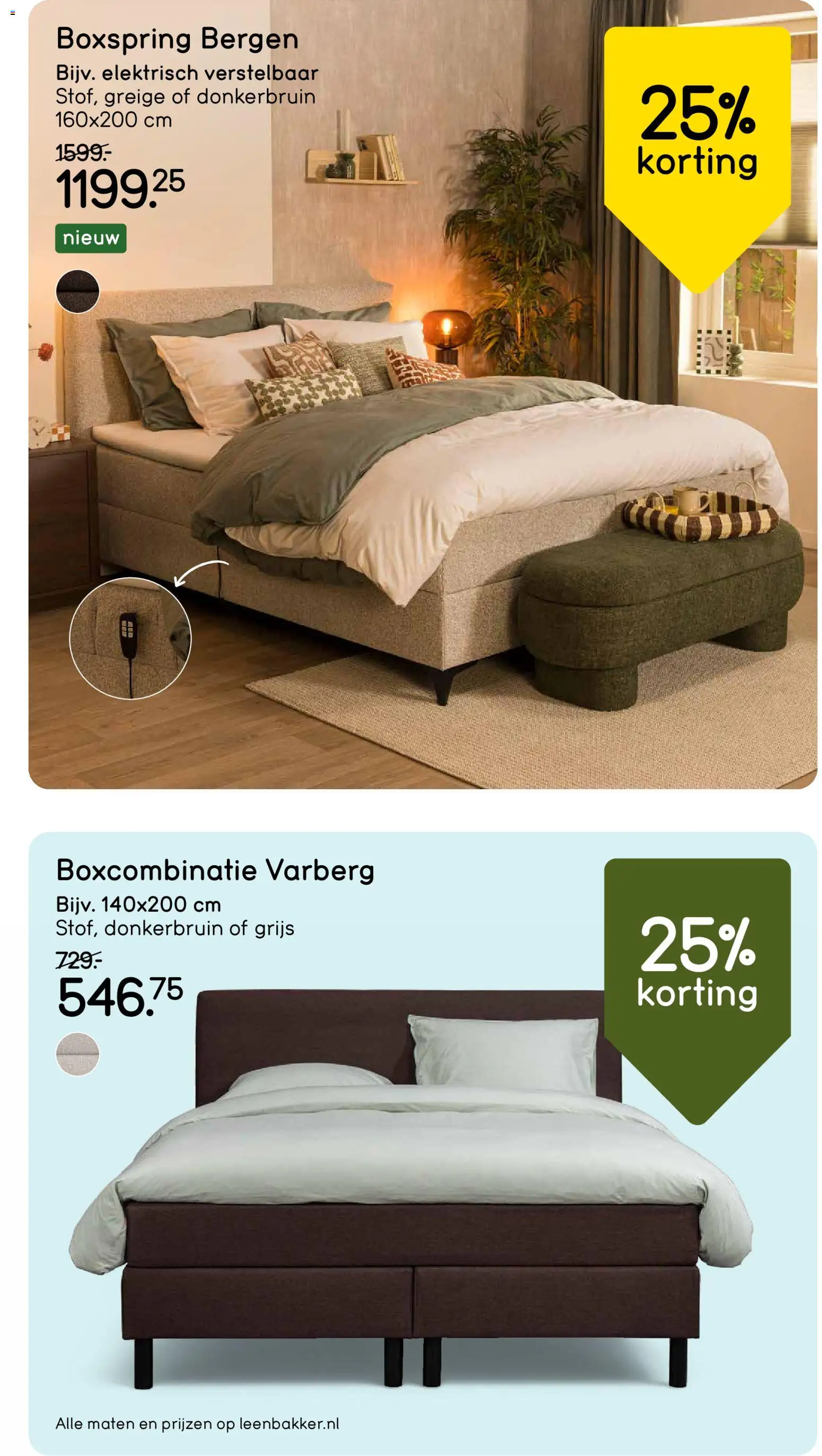 Leen Bakker folder Folder in Nederland