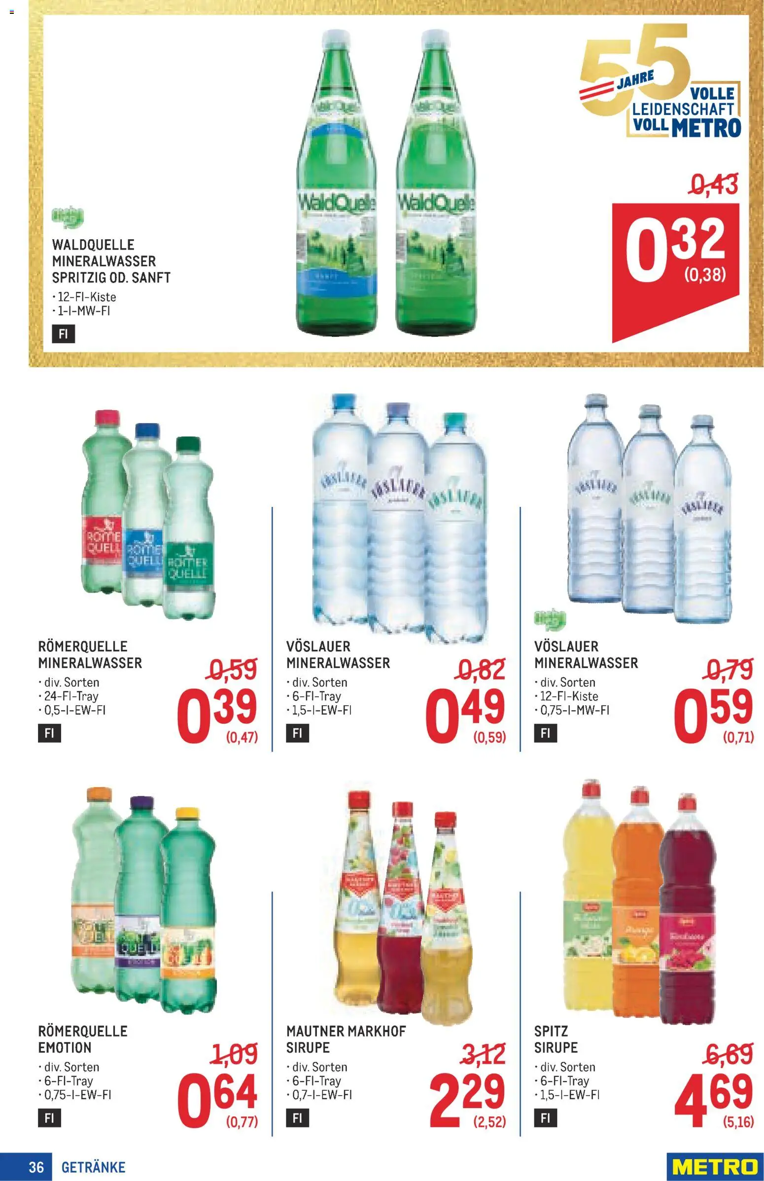 Metro angebote Profi Flugblatt in Österreich