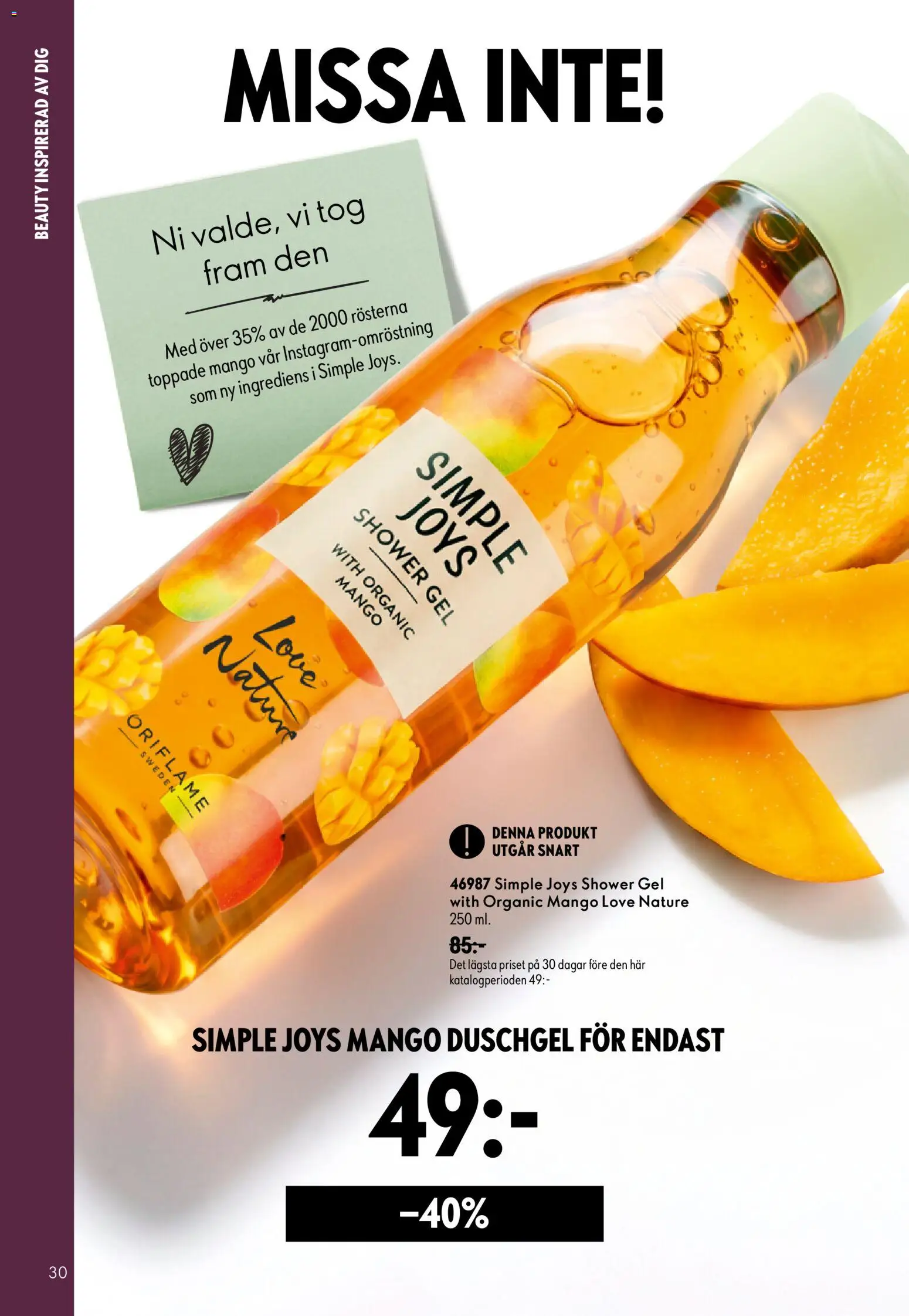 Oriflame erbjudanden 13/26 Reklamblad in Sverige