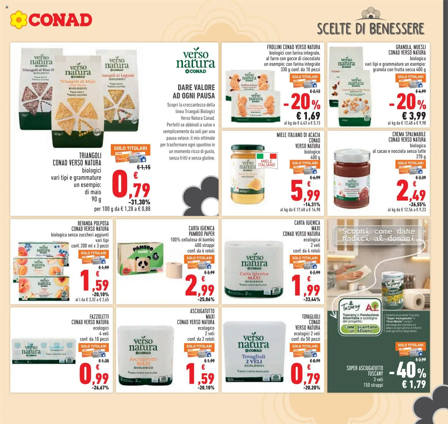 Conad volantino Volantino in Italy