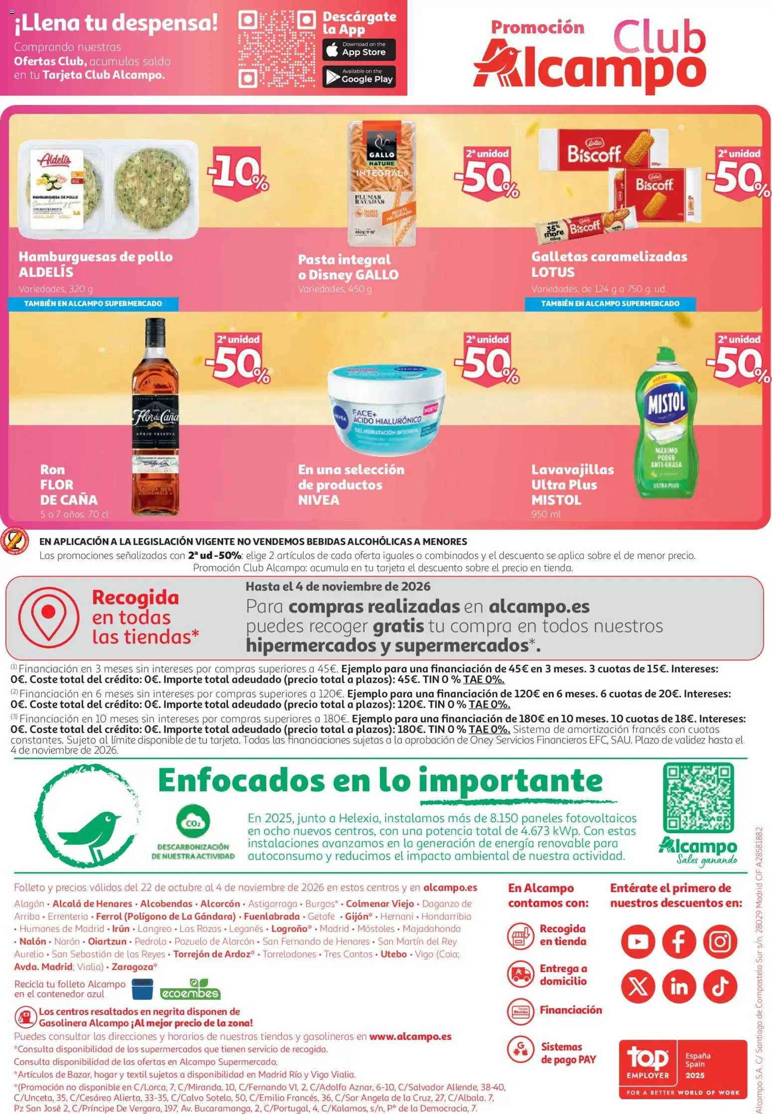 Alcampo folleto Folleto in España