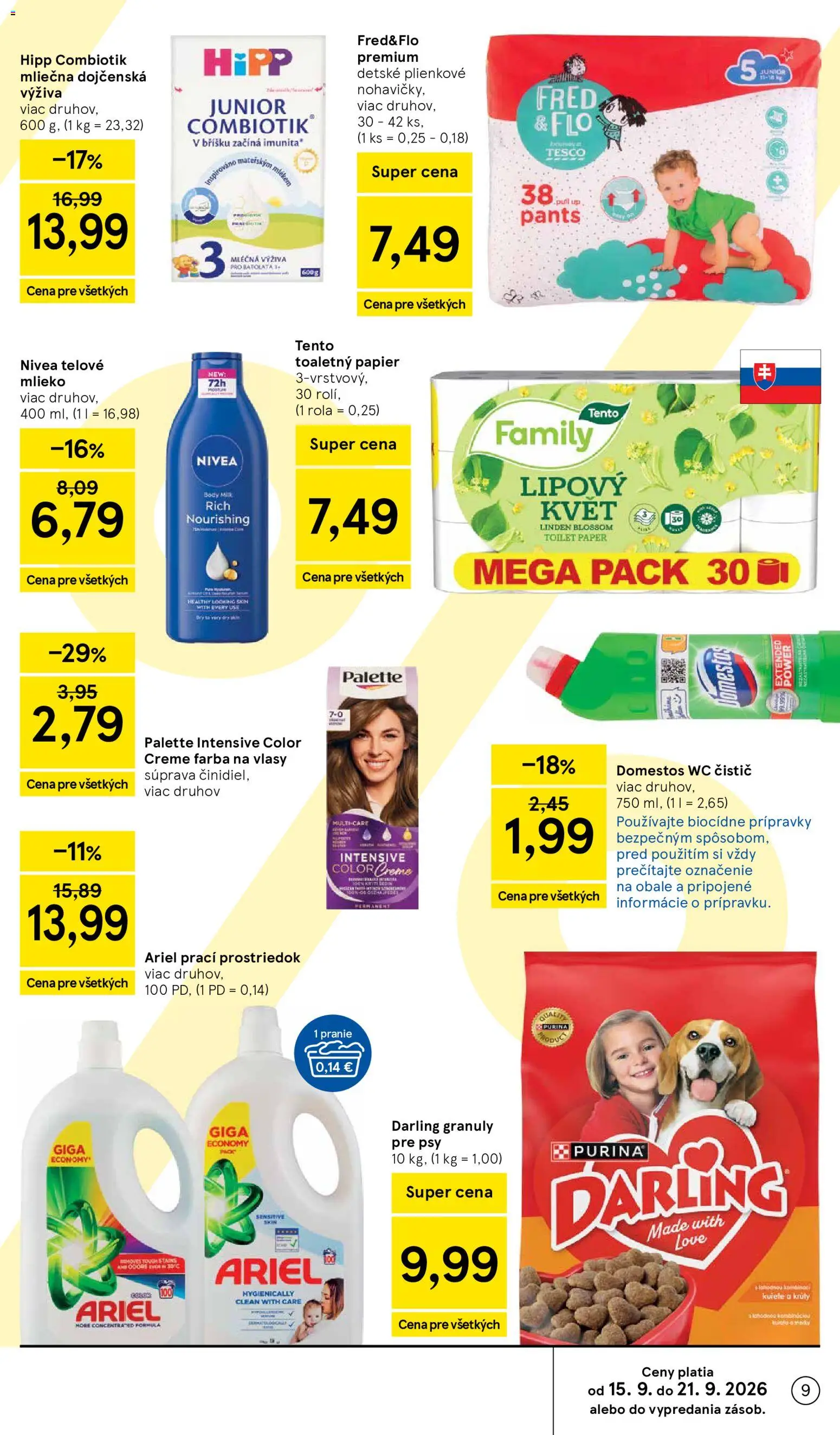 Tesco Hypermarket - leták Leták in Slovensko