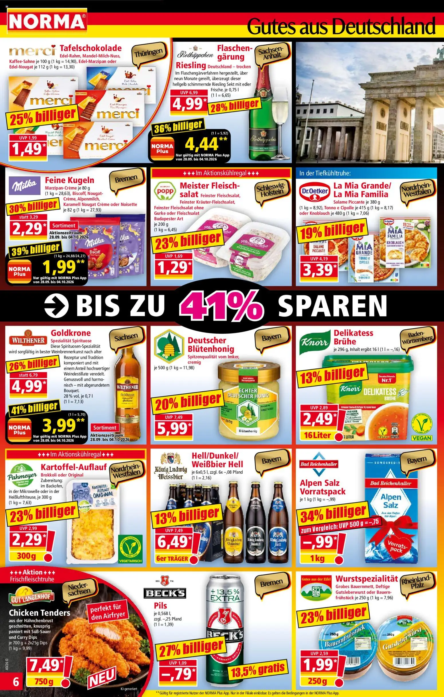 Norma Prospekt Prospekt in Deutschland