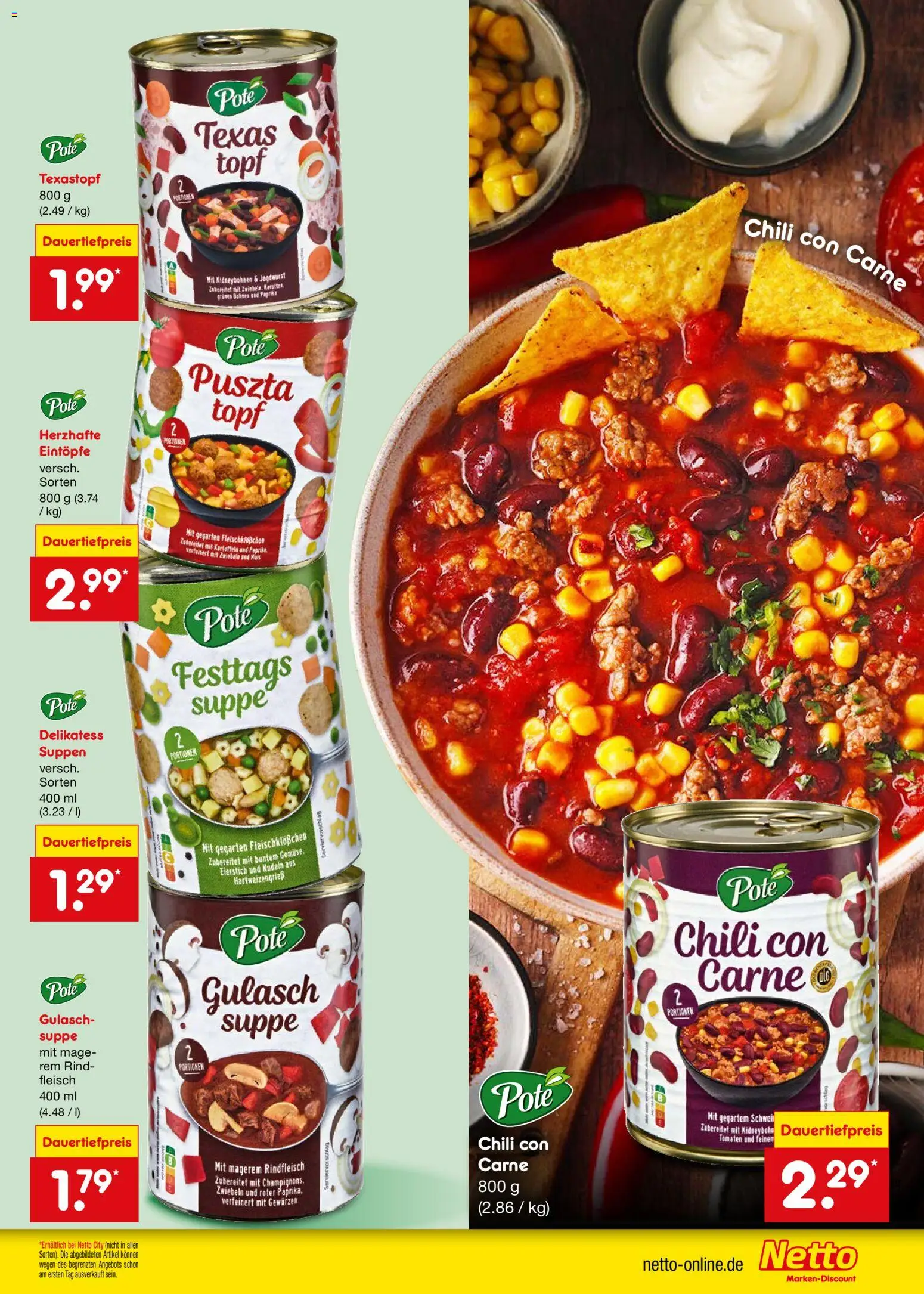 Netto Marken-Discount Prospekt Prospekt in Deutschland