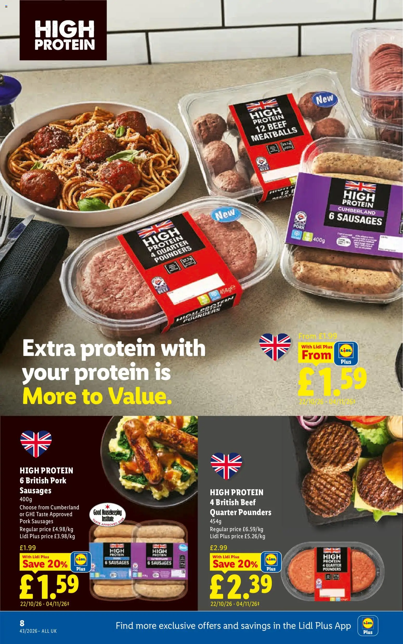Weekly offers Lidl England Leaflet in United Kingdom