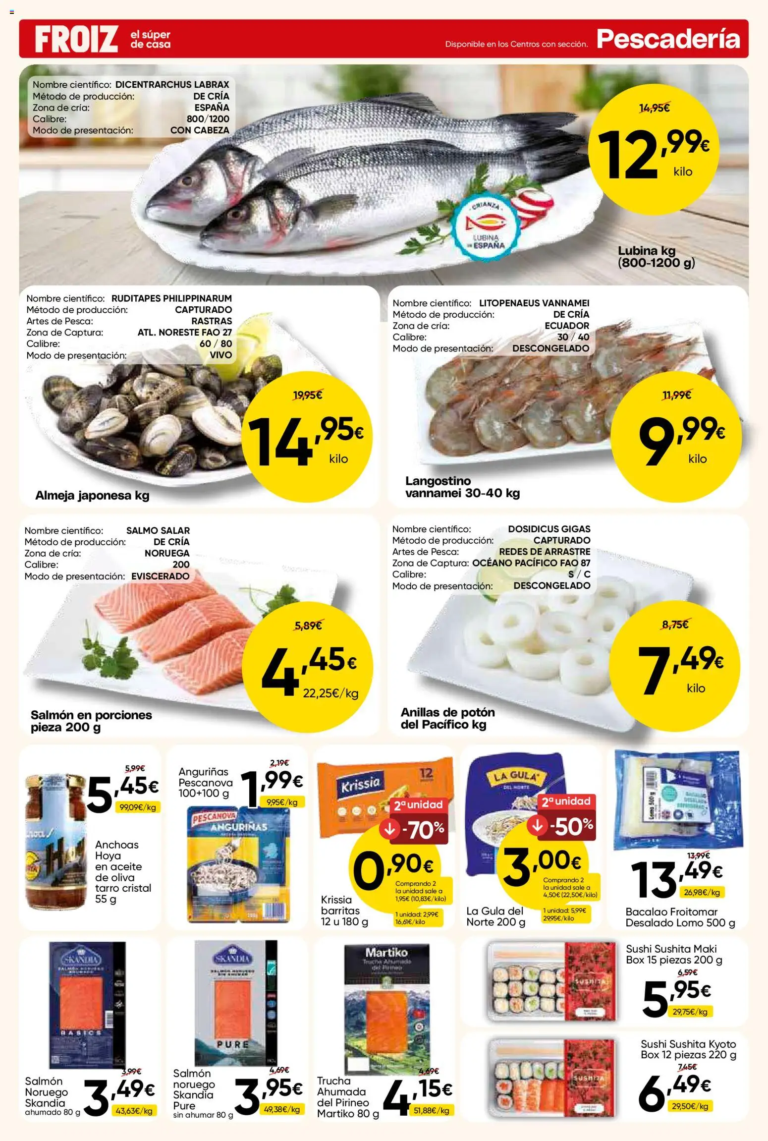 Froiz folleto desde 07/07/2026 | ¿Cómo obtener un descuento limitado? ¡Ahorra hoy mismo! | España