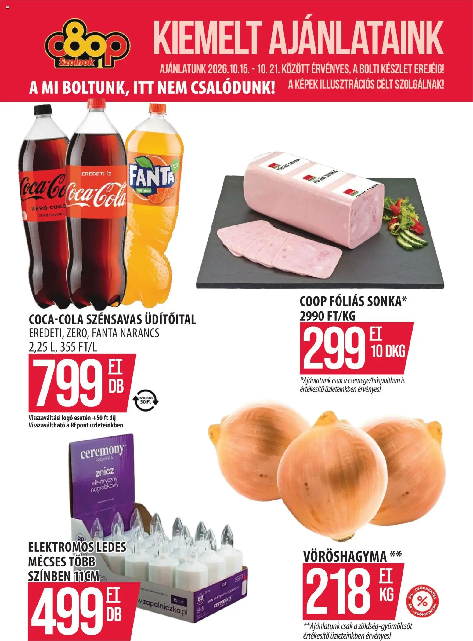 COOP Szolnok akciós újság Akciós újság in Magyarország