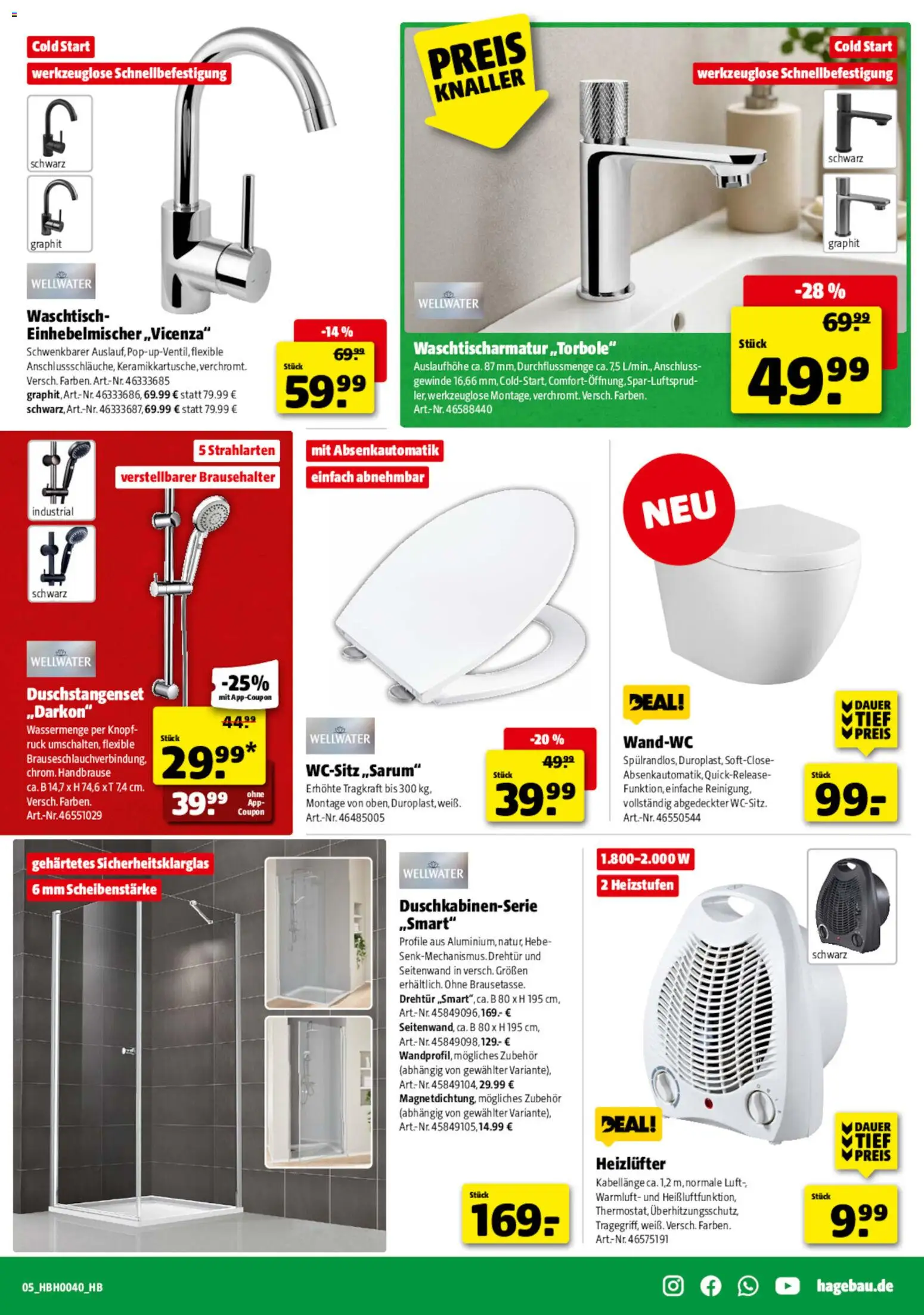 Hagebau Prospekt Prospekt in Deutschland