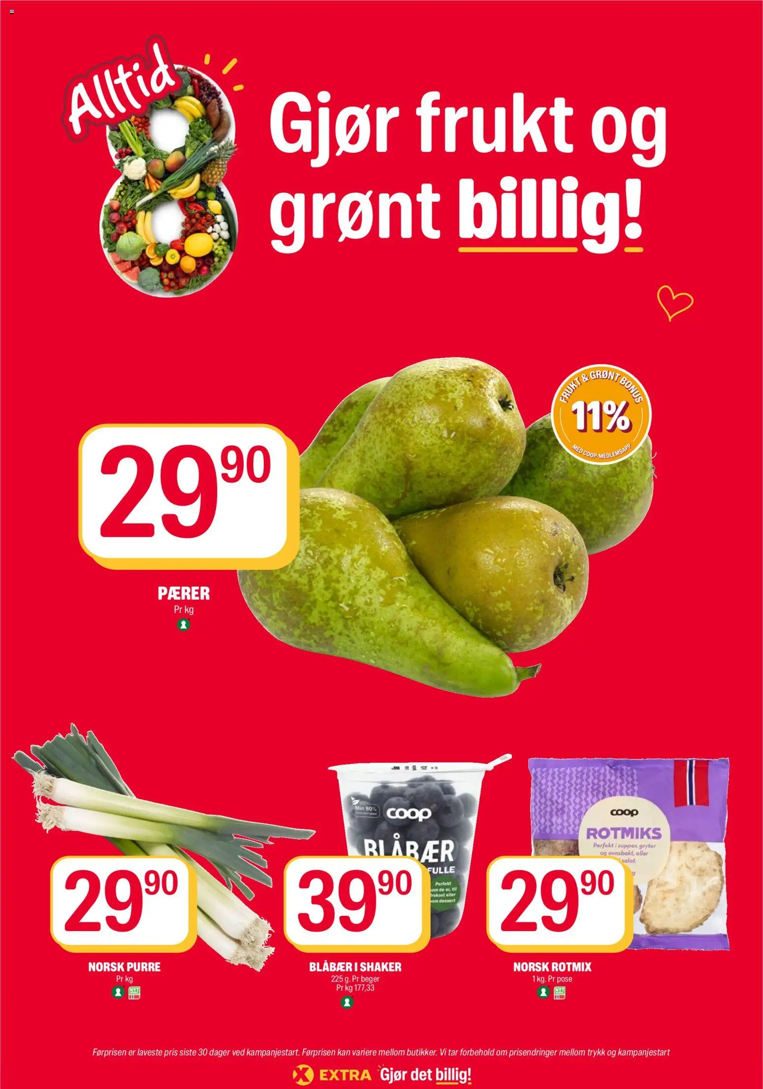 Coop Extra kundeavis Kundeavis in Norge