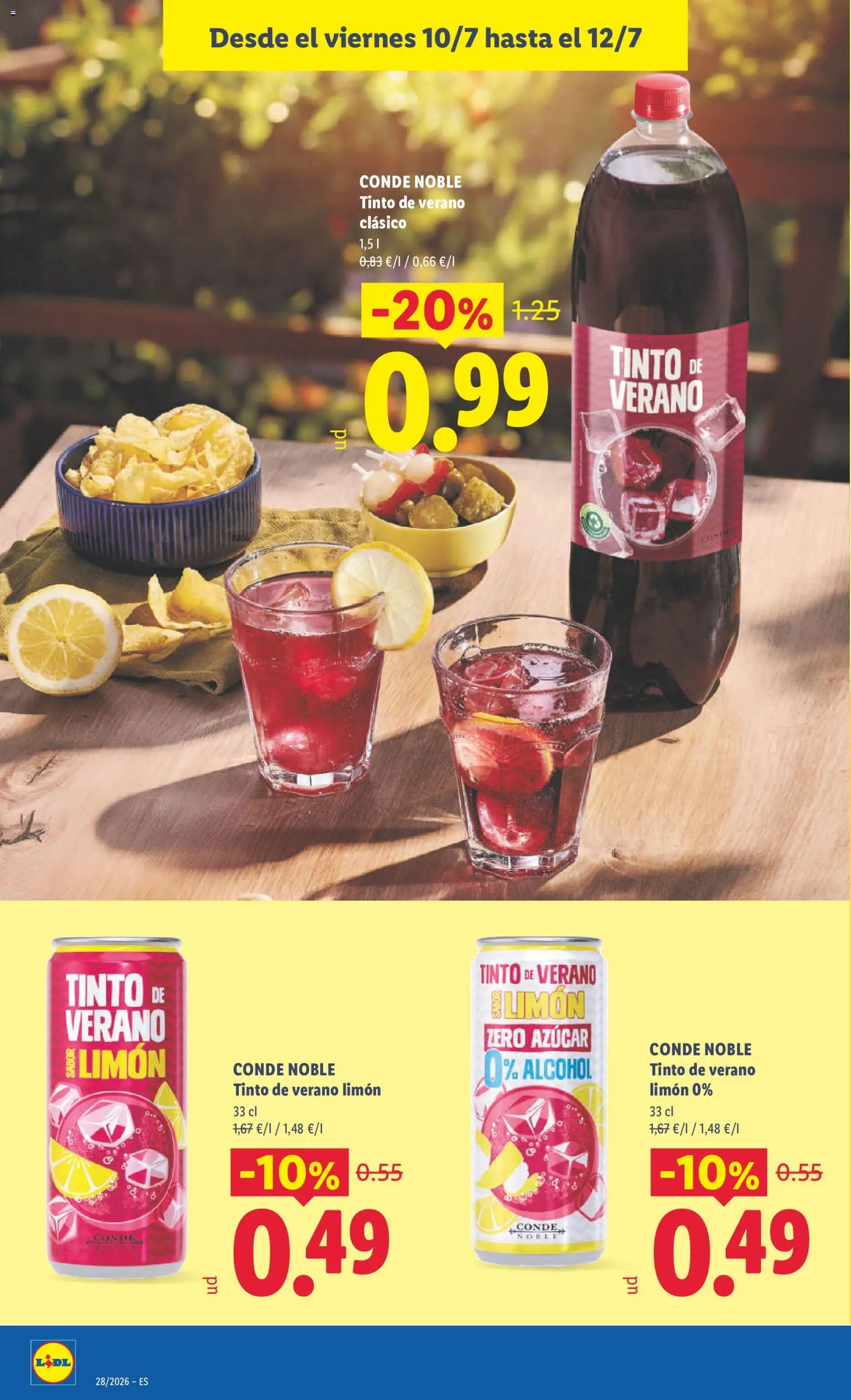Lidl folleto desde 06/07/2026 | ¿Cómo obtener un descuento limitado? ¡Ahorra hoy mismo! | España