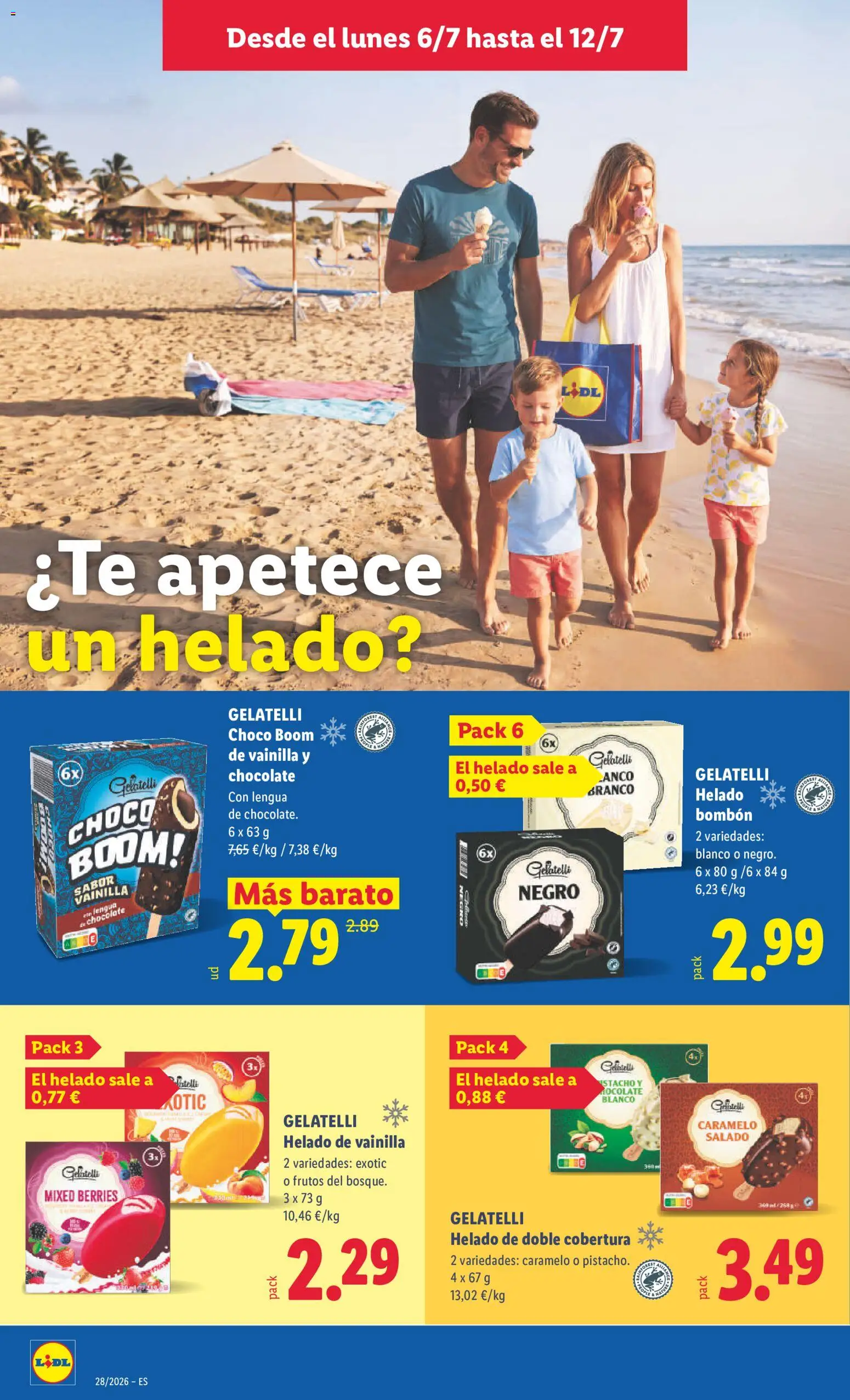 Lidl folleto desde 06/07/2026 | ¿Cómo obtener un descuento limitado? ¡Ahorra hoy mismo! | España