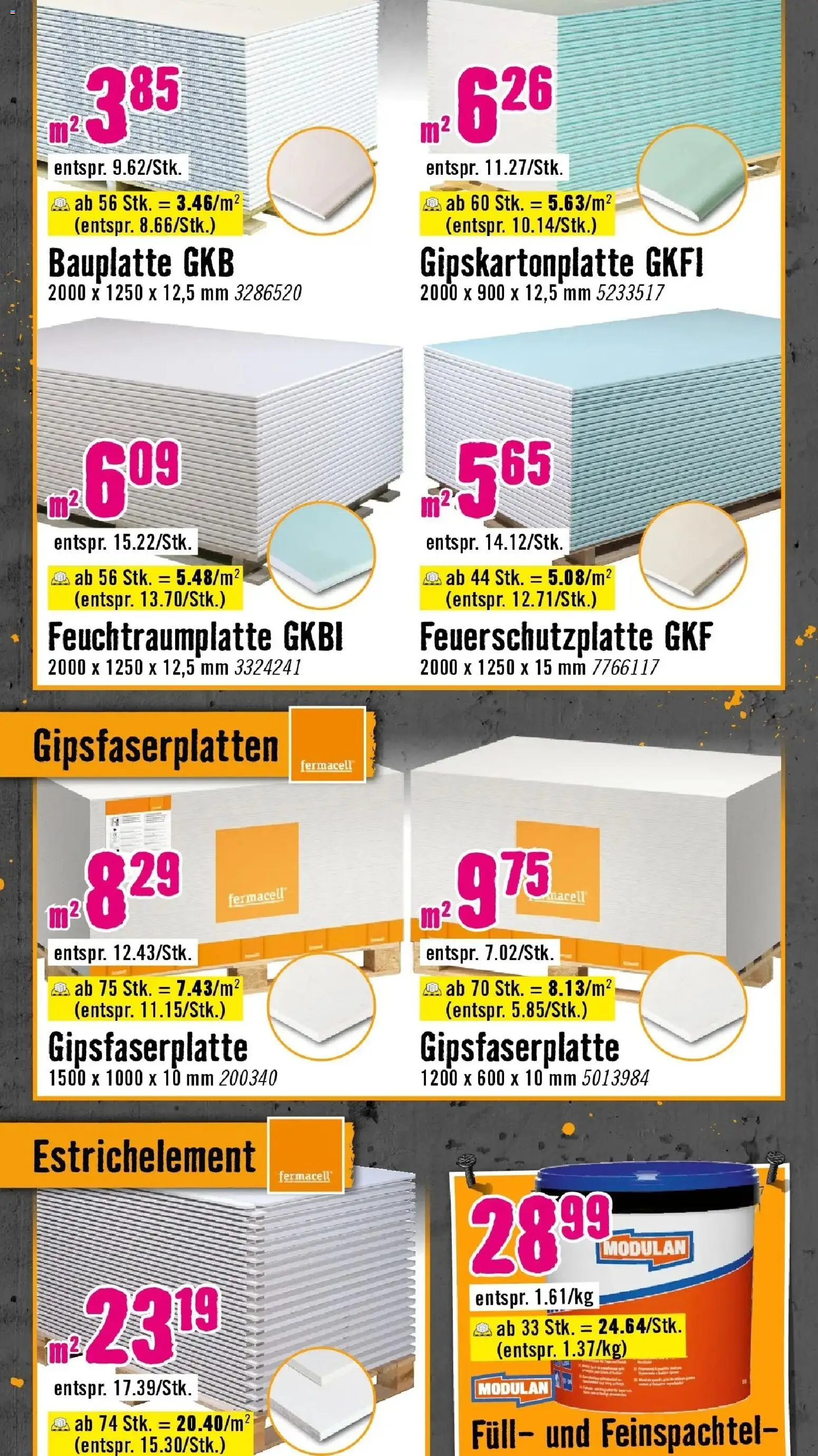 Hornbach Flugblatt Flugblatt in Österreich