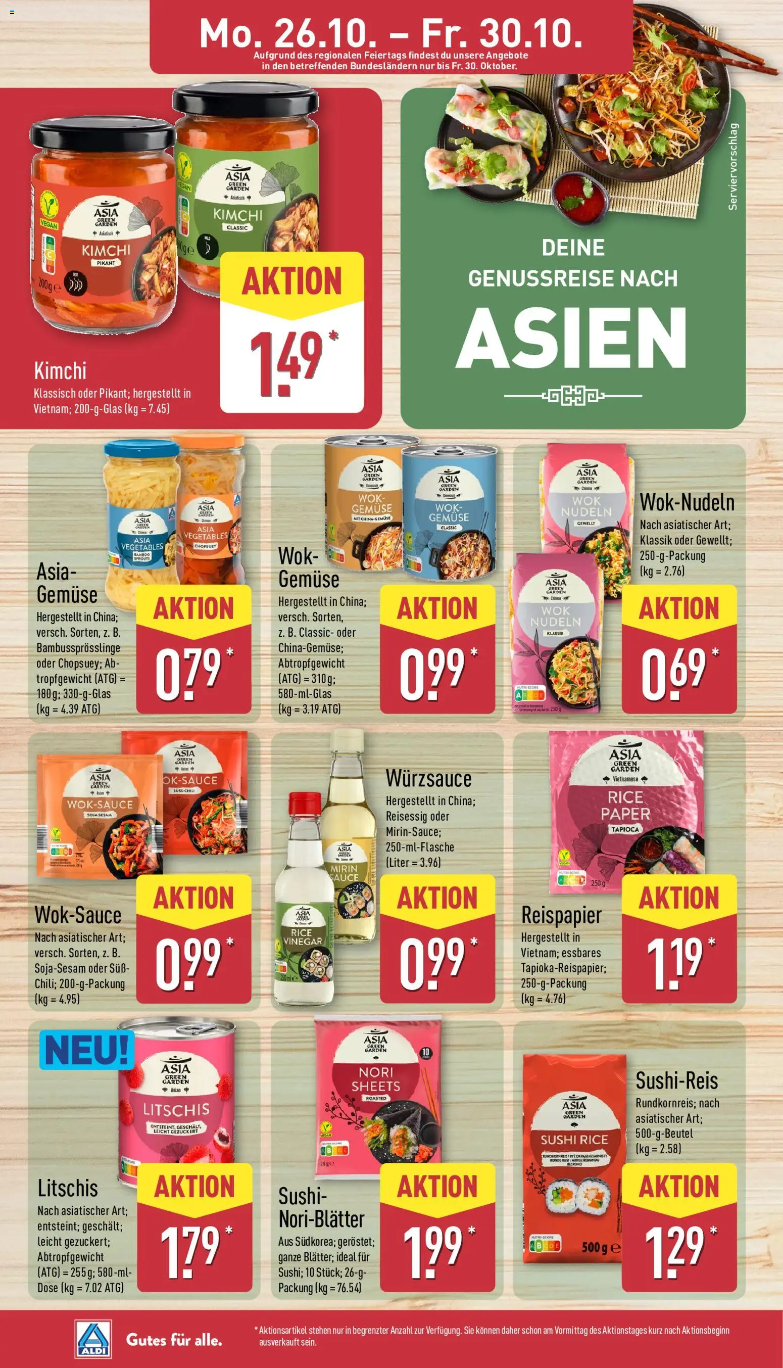 Aldi Prospekt Prospekt in Deutschland