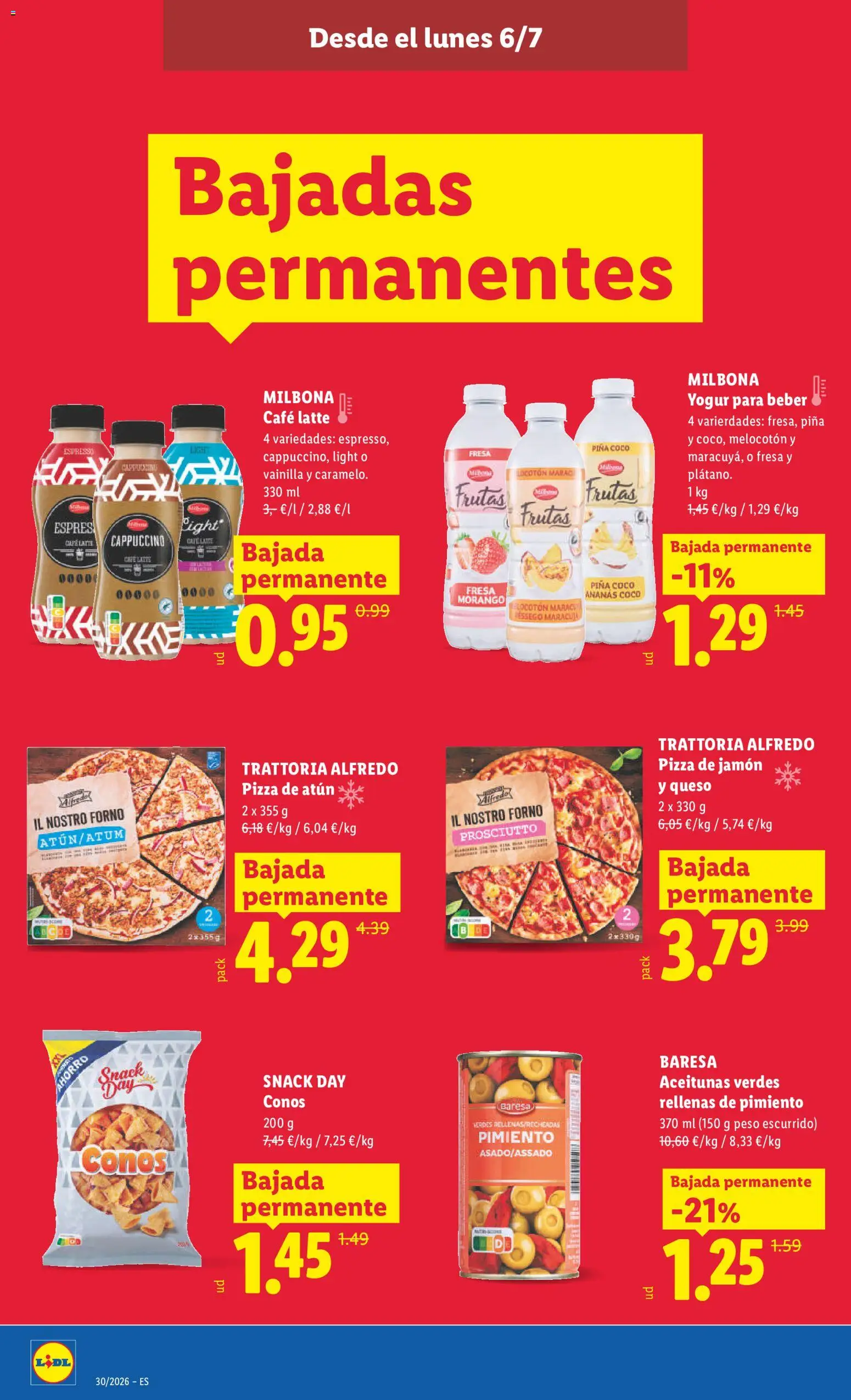 Lidl folleto desde 06/07/2026 | ¿Cómo obtener un descuento limitado? ¡Ahorra hoy mismo! | España