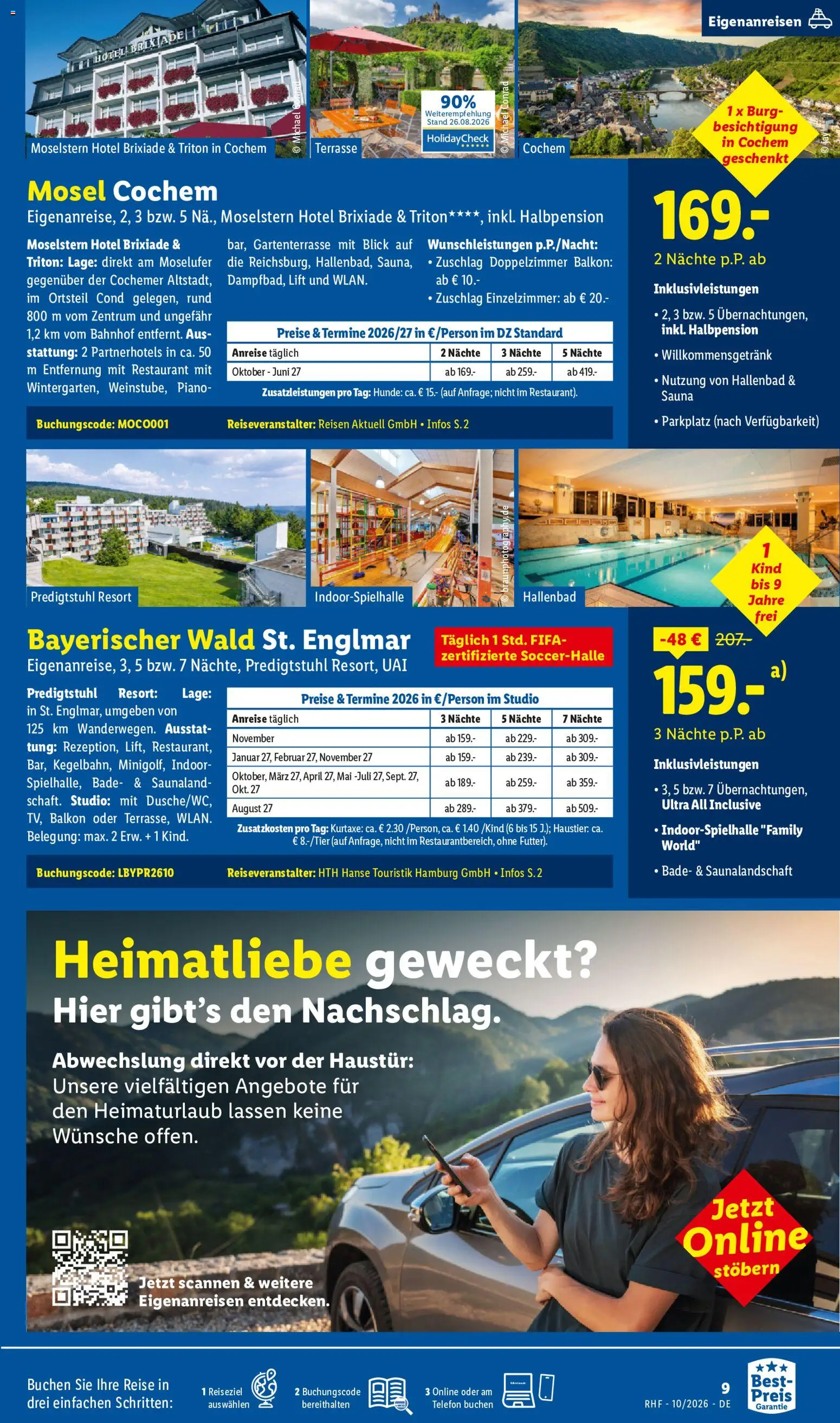 Lidl Reisen Prospekt Prospekt in Deutschland