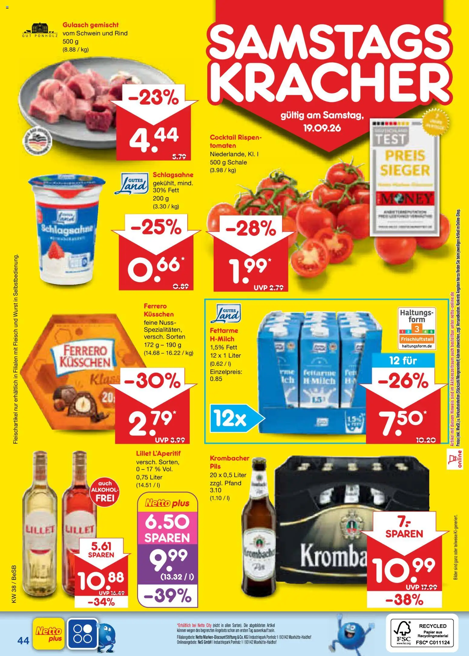 Netto Marken-Discount Prospekt Prospekt in Deutschland