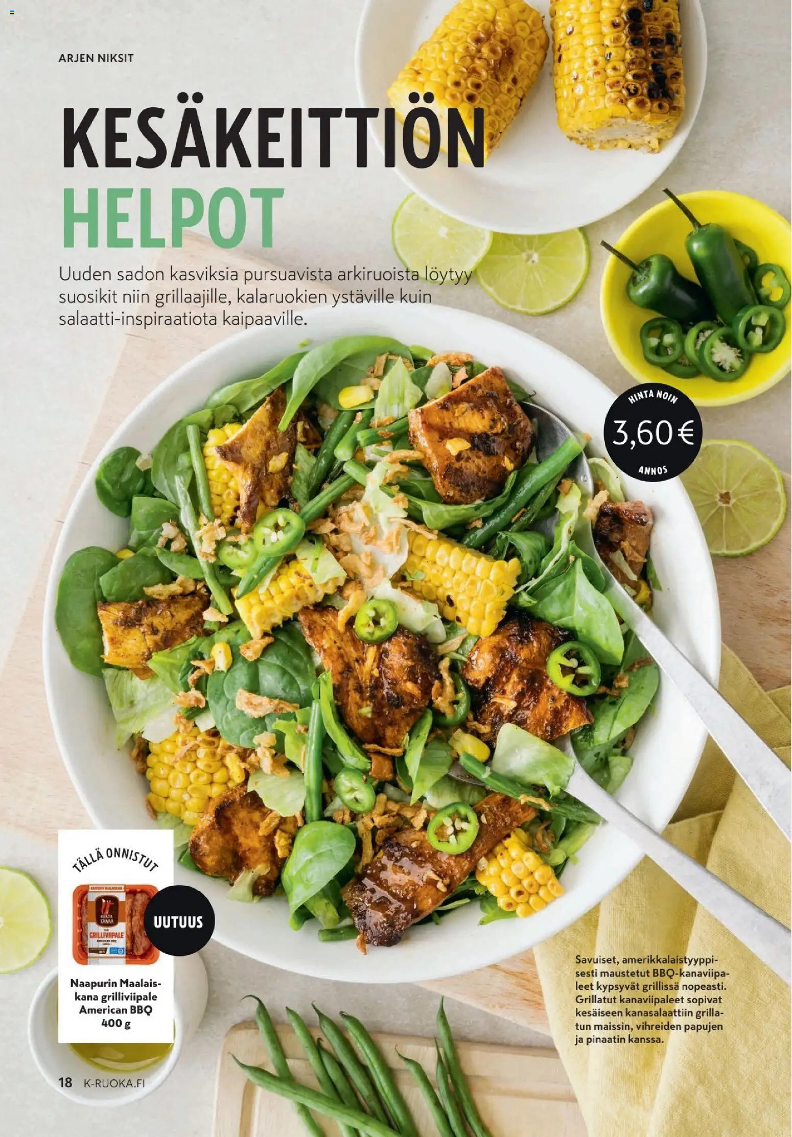 🛍️ K-Market tarjoukset - K-Ruoka alkaen 10/06/2026 » Katso huipputarjoukset ja säästä jo tänään! 💰 | Suomi