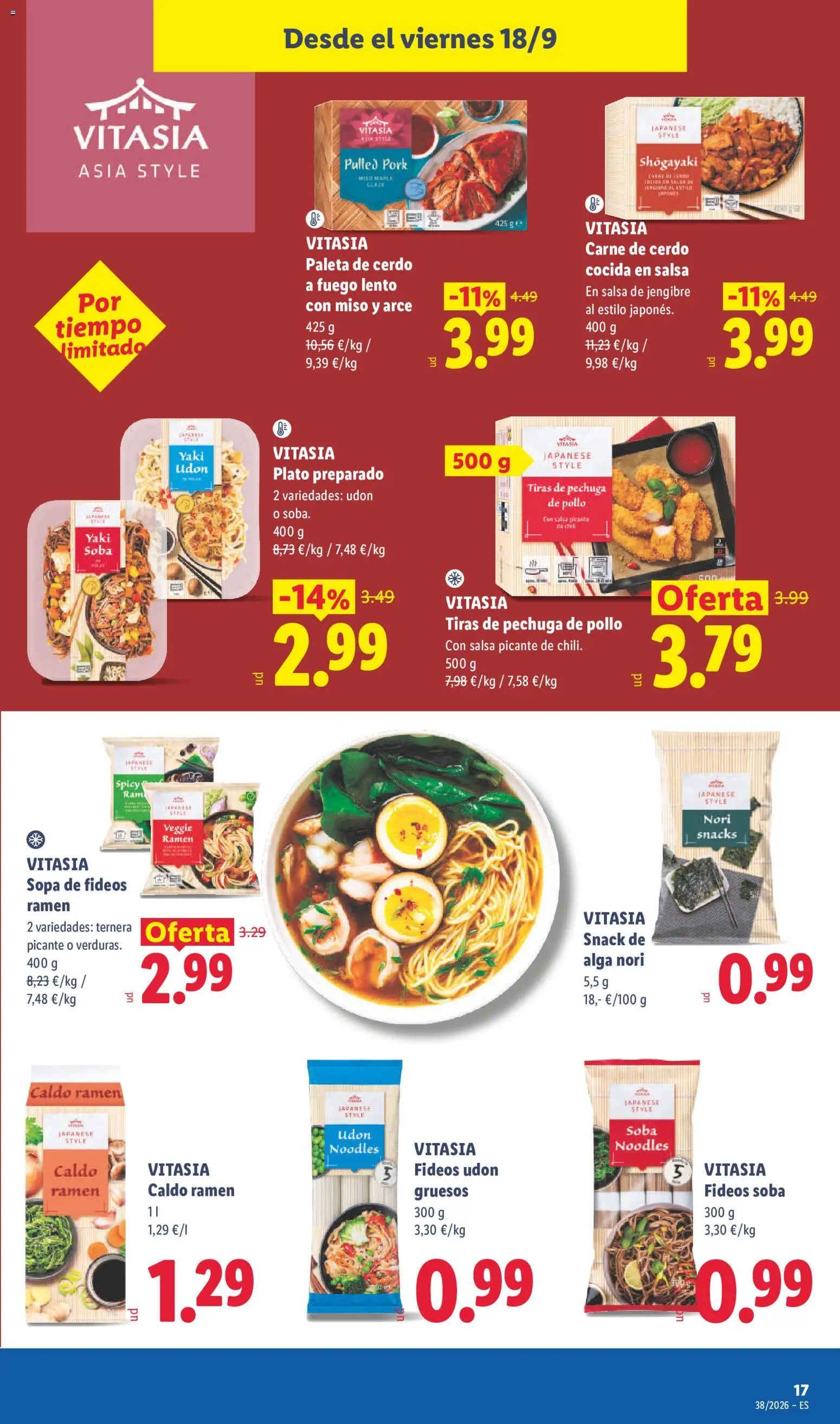 Lidl folleto Folleto in España