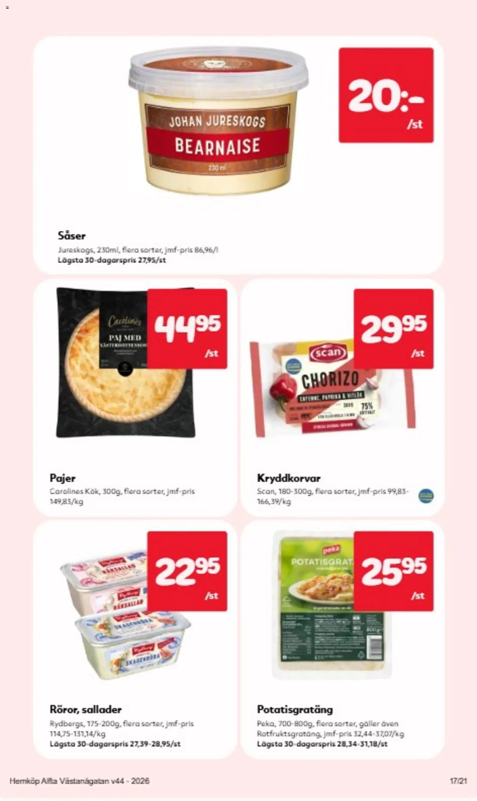 Hemköp erbjudanden Reklamblad in Sverige