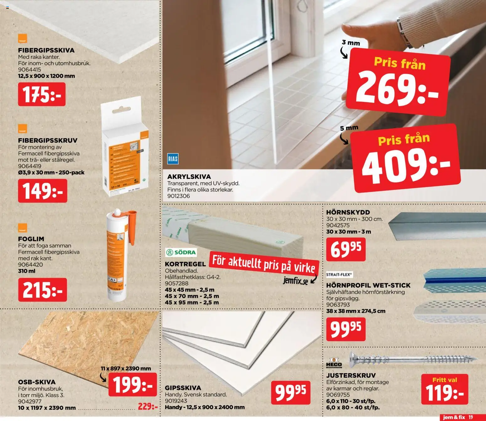Nuvarande Jem & Fix erbjudanden från 📣 06/07/2026 - 19/07/2026 📣 | Sverige