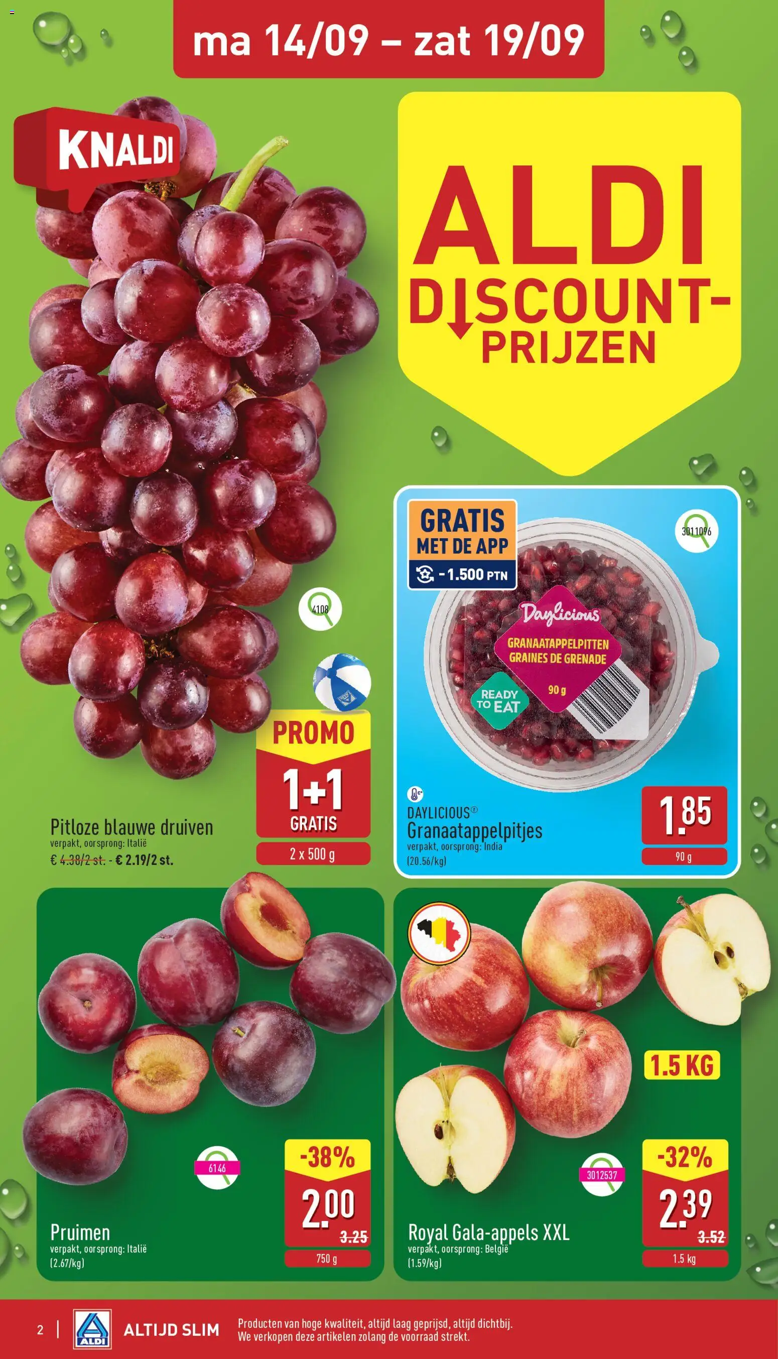 Aldi folder week 38 Folder in België