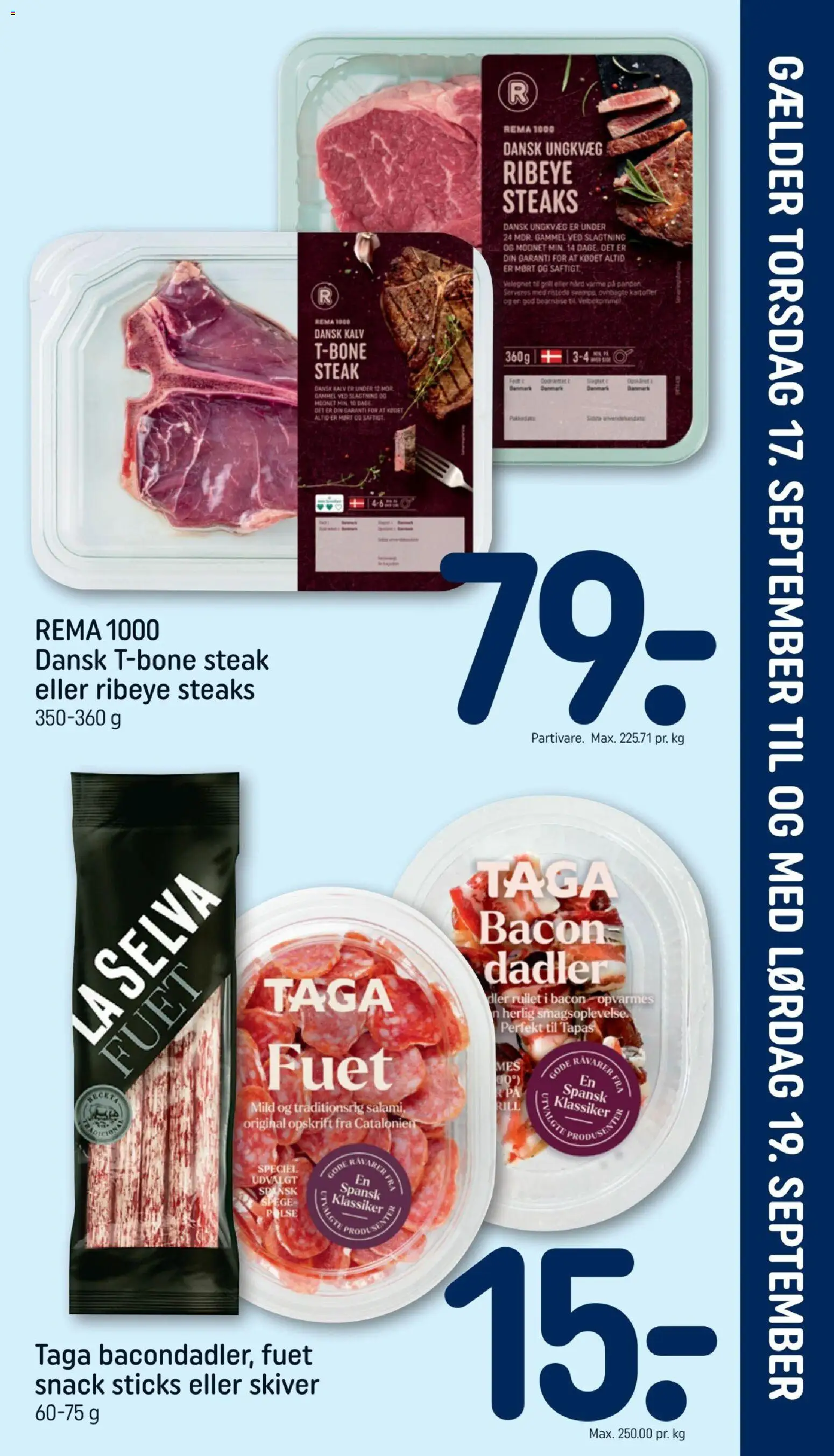 Rema 1000 - Tilbudsavis uge 38 Tilbudsavis in Danmark