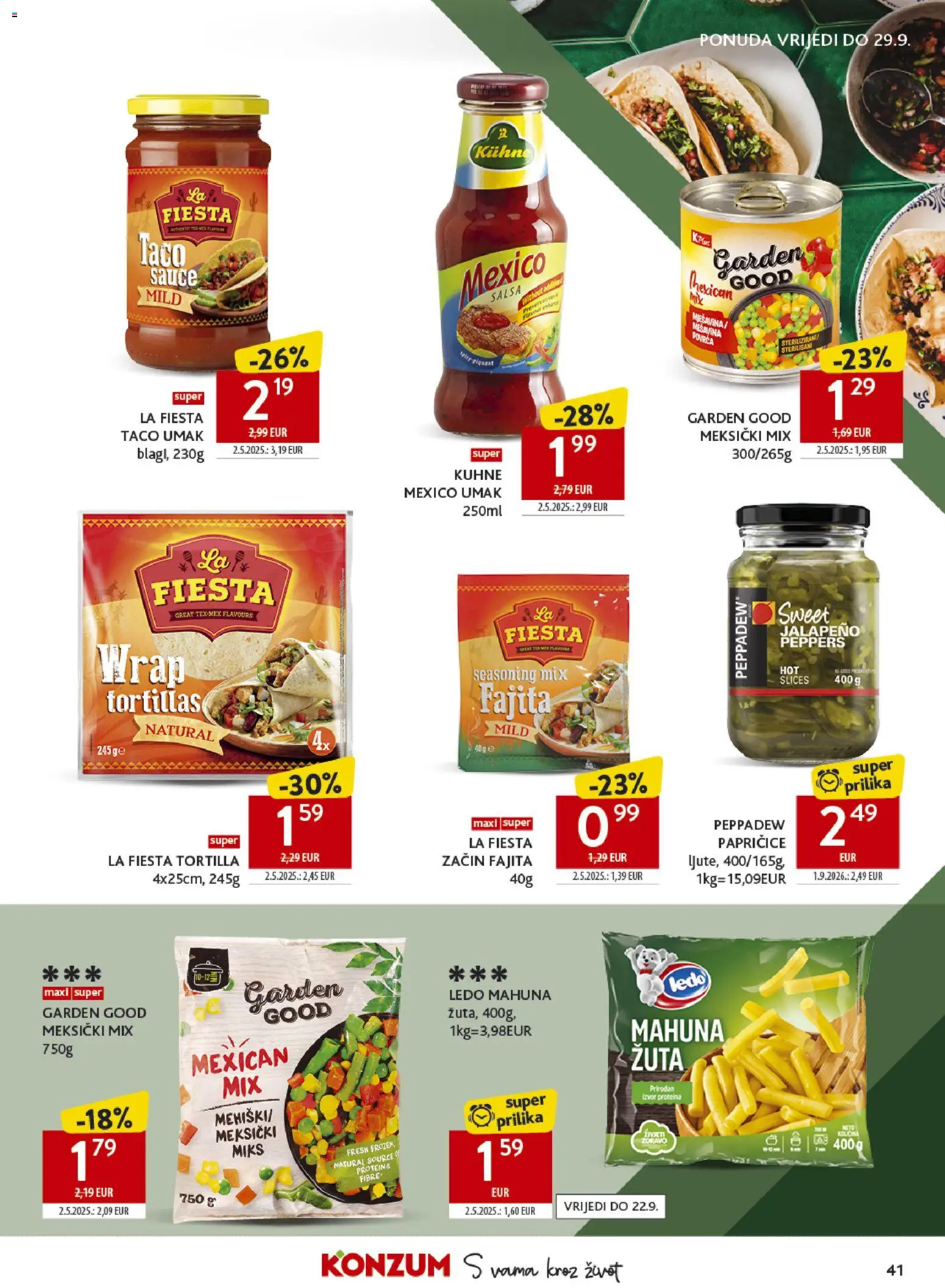 Konzum HR akciós újság Akciós újság in Magyarország