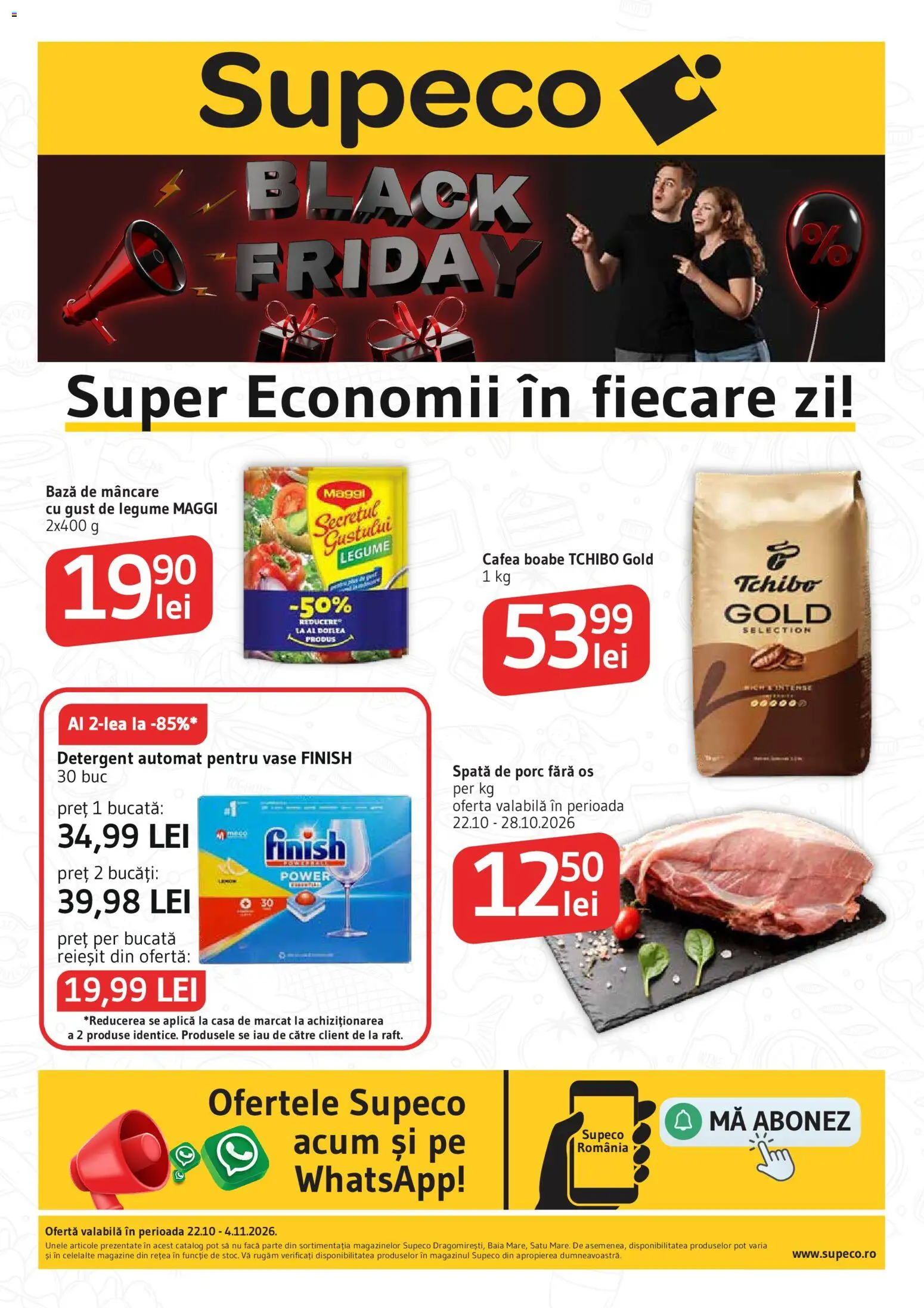 Supeco Black Friday Catalog in România