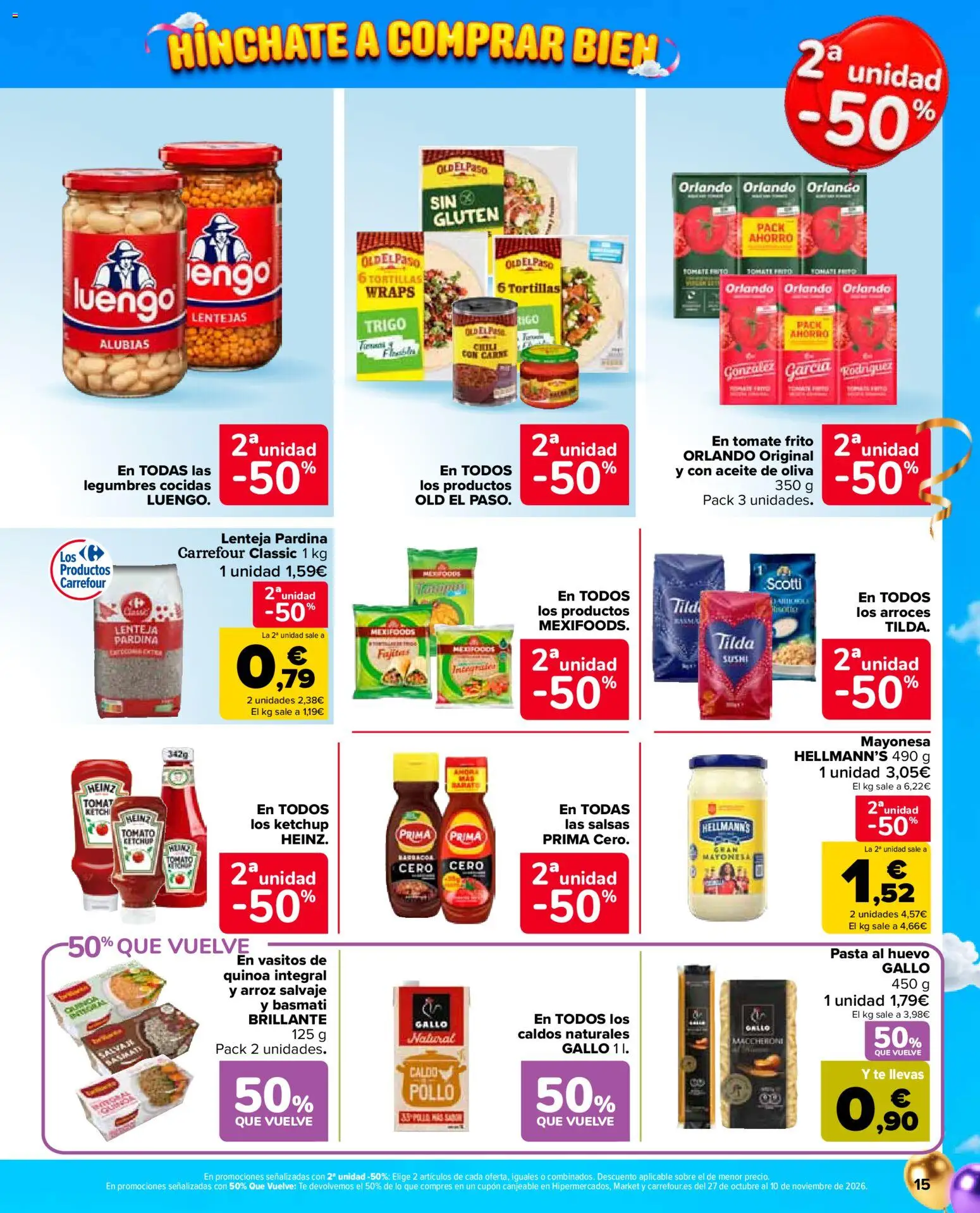 Carrefour Market folleto Folleto in España