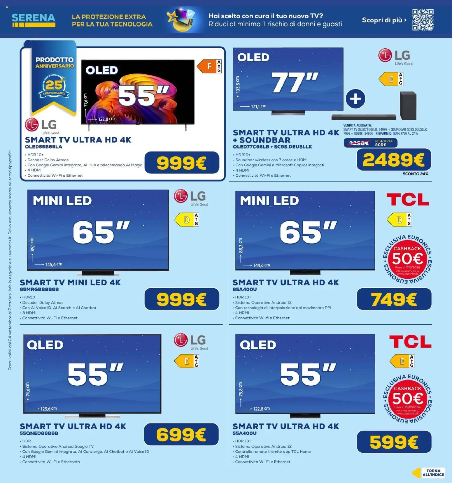 Euronics volantino Volantino in Italy