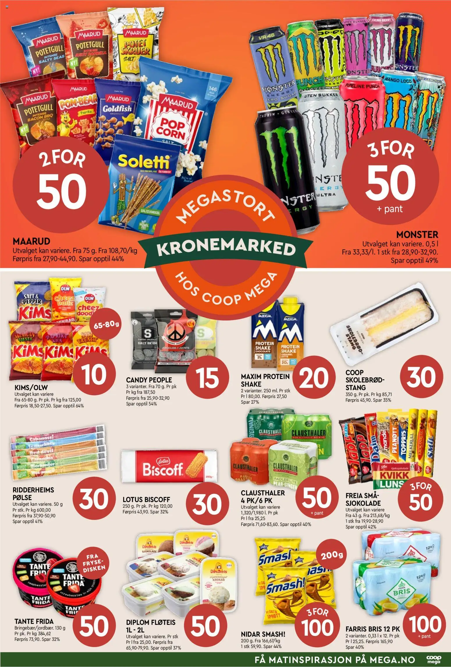 Coop Mega kundeavis Kundeavis in Norge