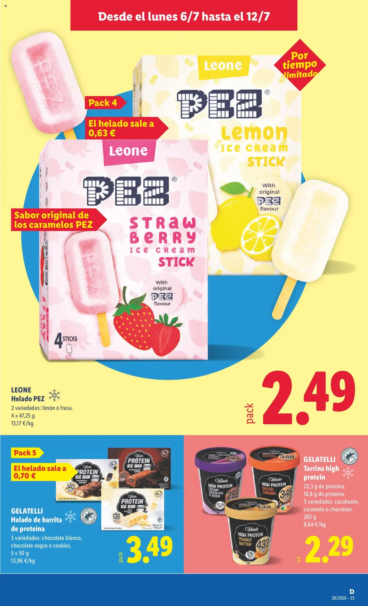 Lidl folleto desde 06/07/2026 | ¿Cómo obtener un descuento limitado? ¡Ahorra hoy mismo! | España