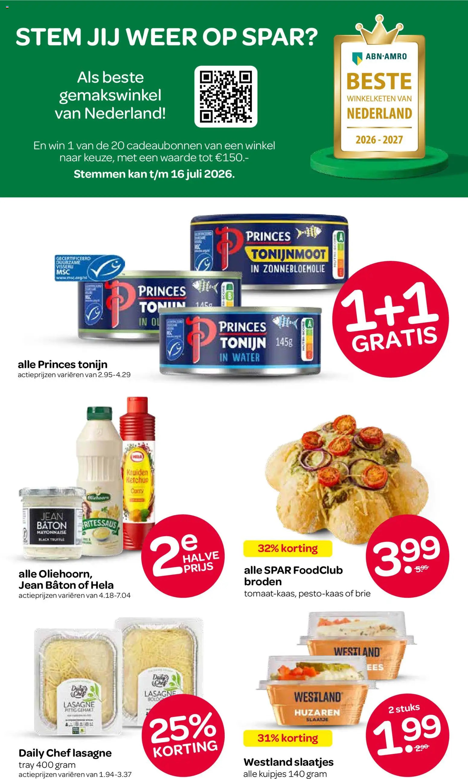 Nieuwe » Spar folder voor Juli « is er! Ontdek geweldige aanbiedingen en bespaar. | Nederland