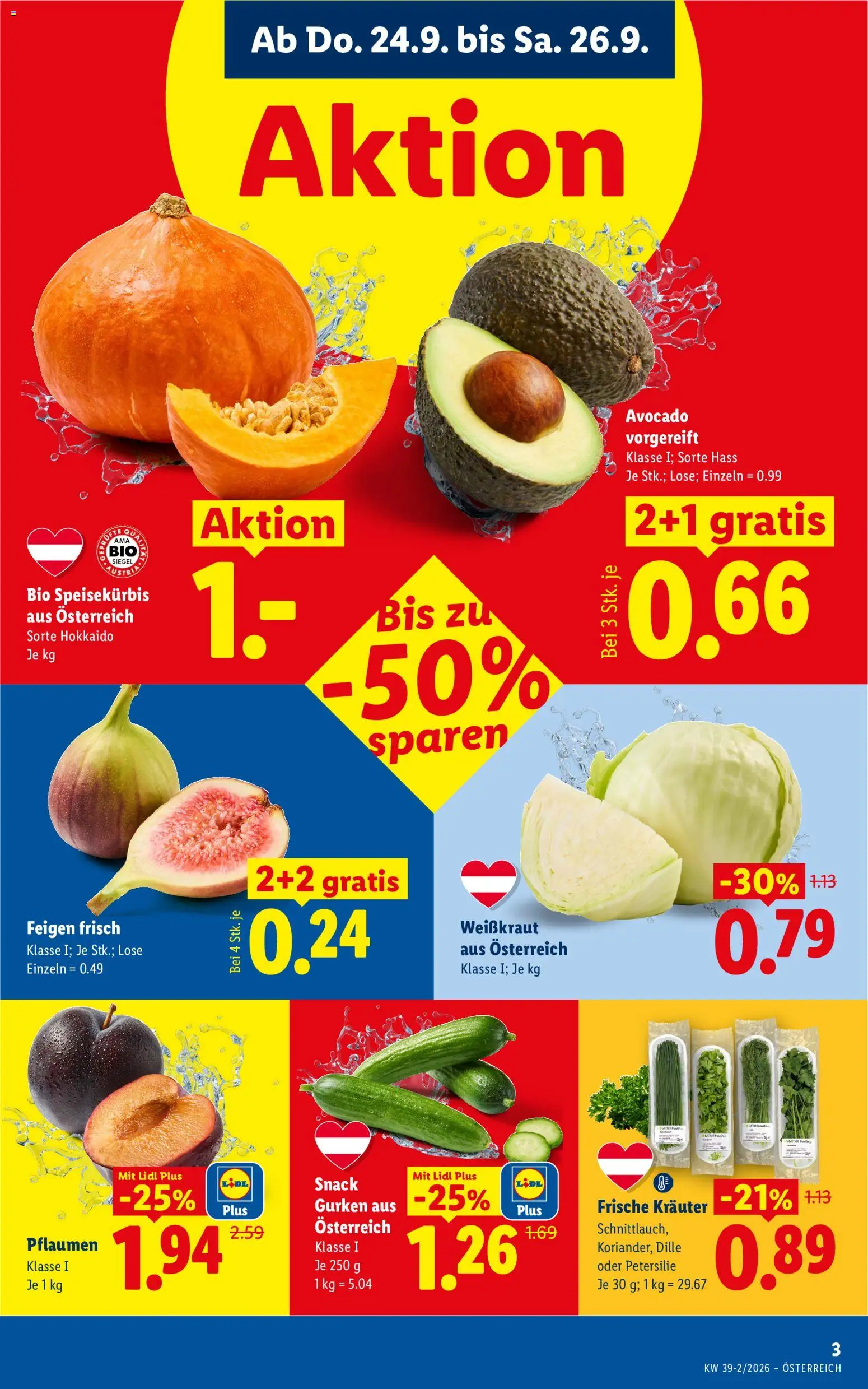 Lidl - Flugblatt Flugblatt in Österreich