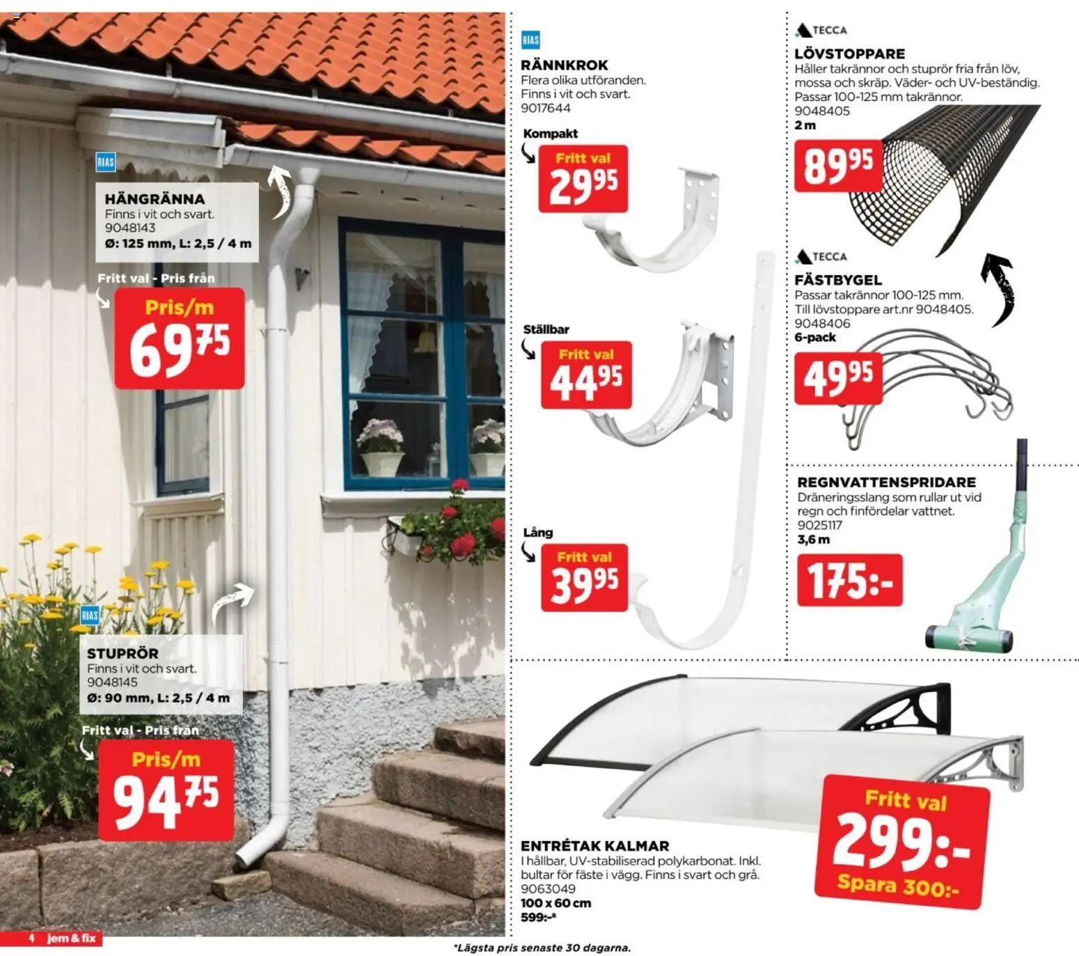 Jem & Fix erbjudanden Reklamblad in Sverige