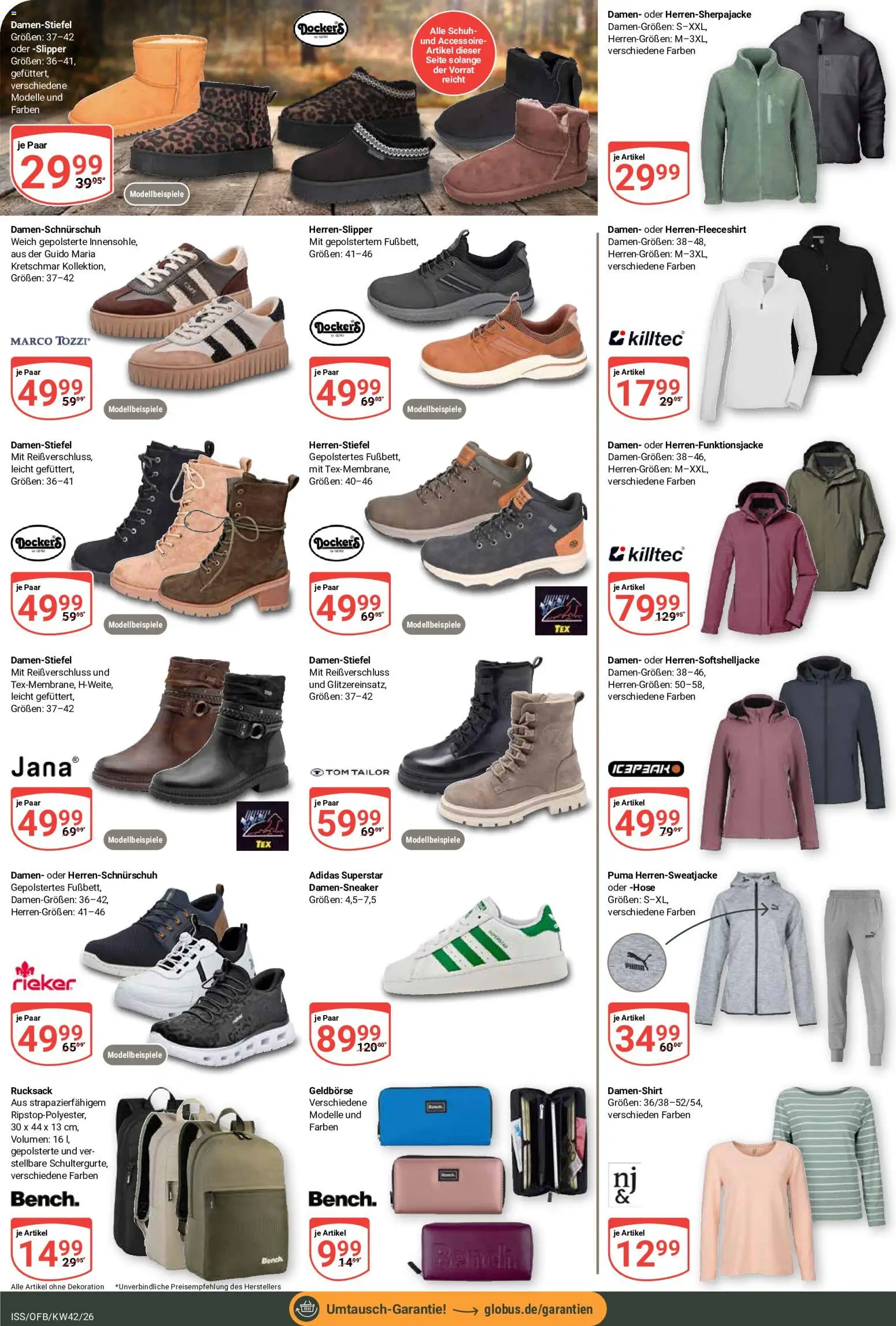 Globus Prospekt Prospekt in Deutschland