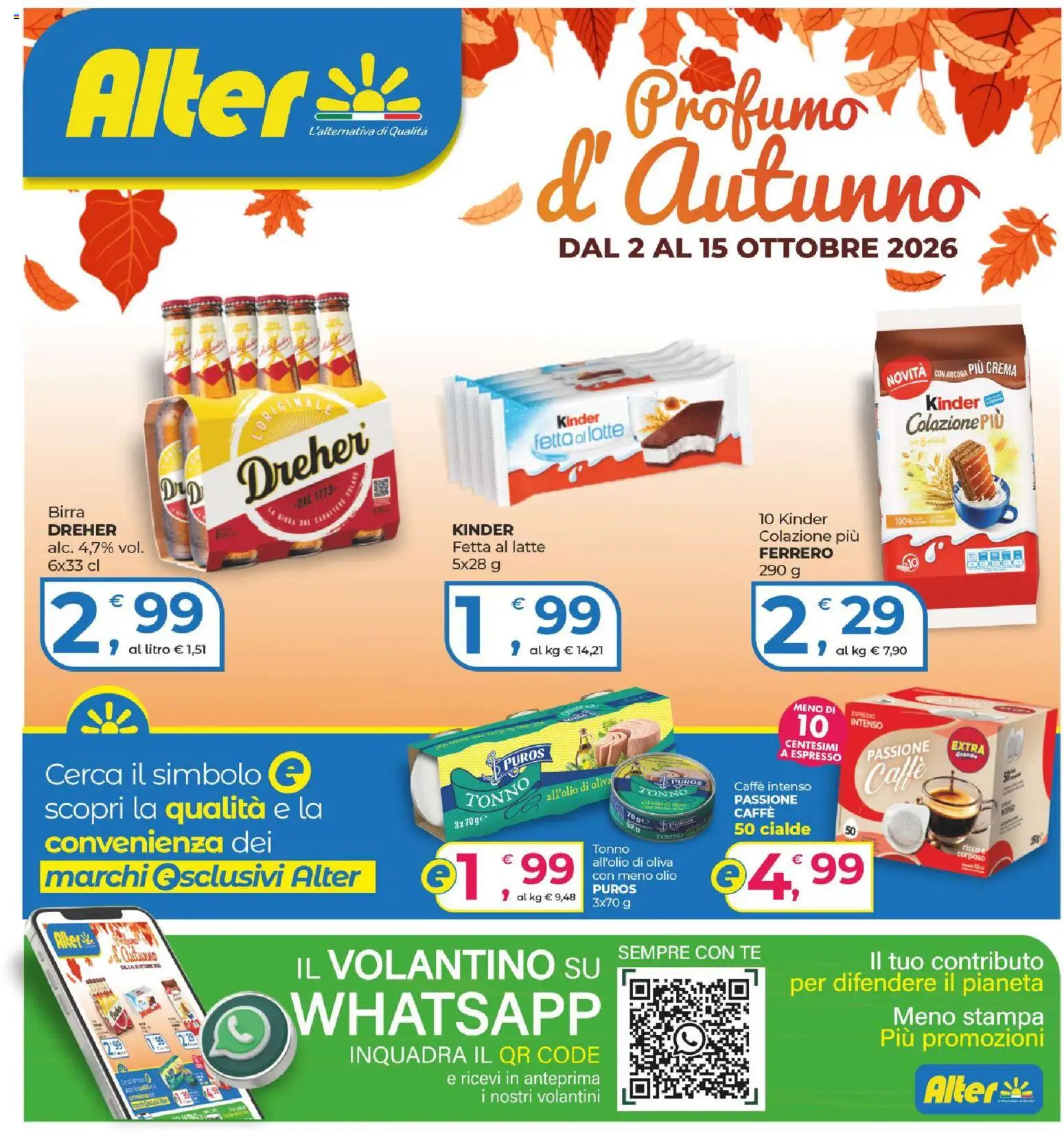 Alter Discount volantino Volantino in Italy