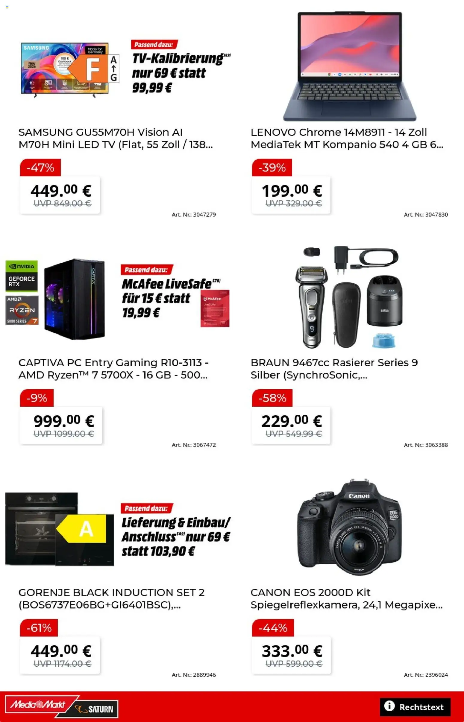 Media Markt Black Friday Prospekt in Deutschland